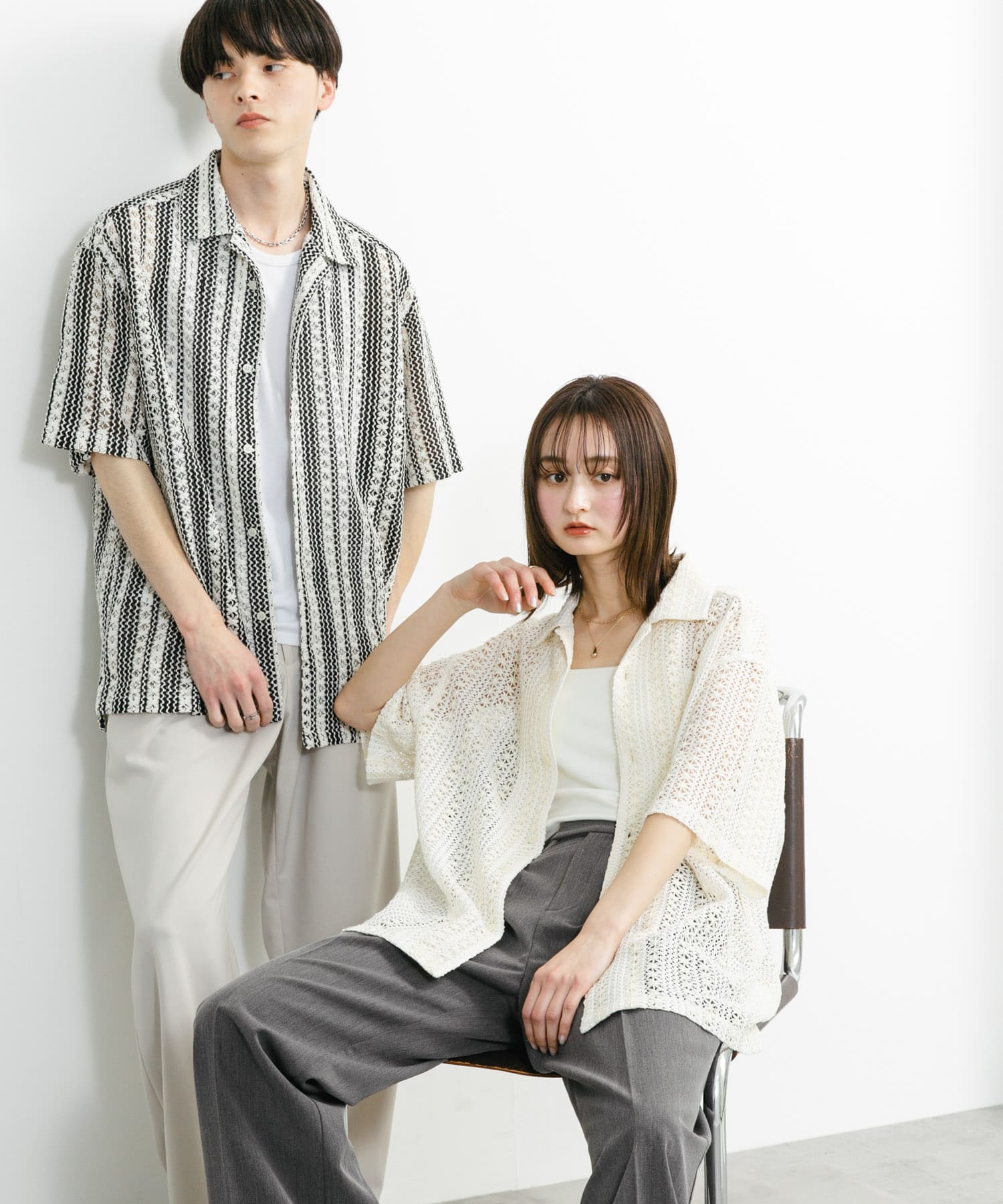 身長：173cm サイズ：L, 身長：169cm サイズ：L