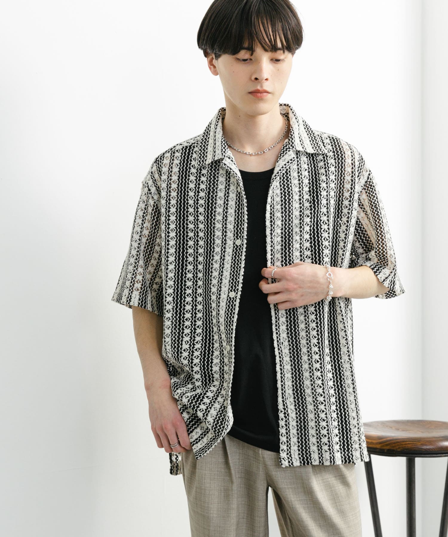 身長：173cm サイズ：L