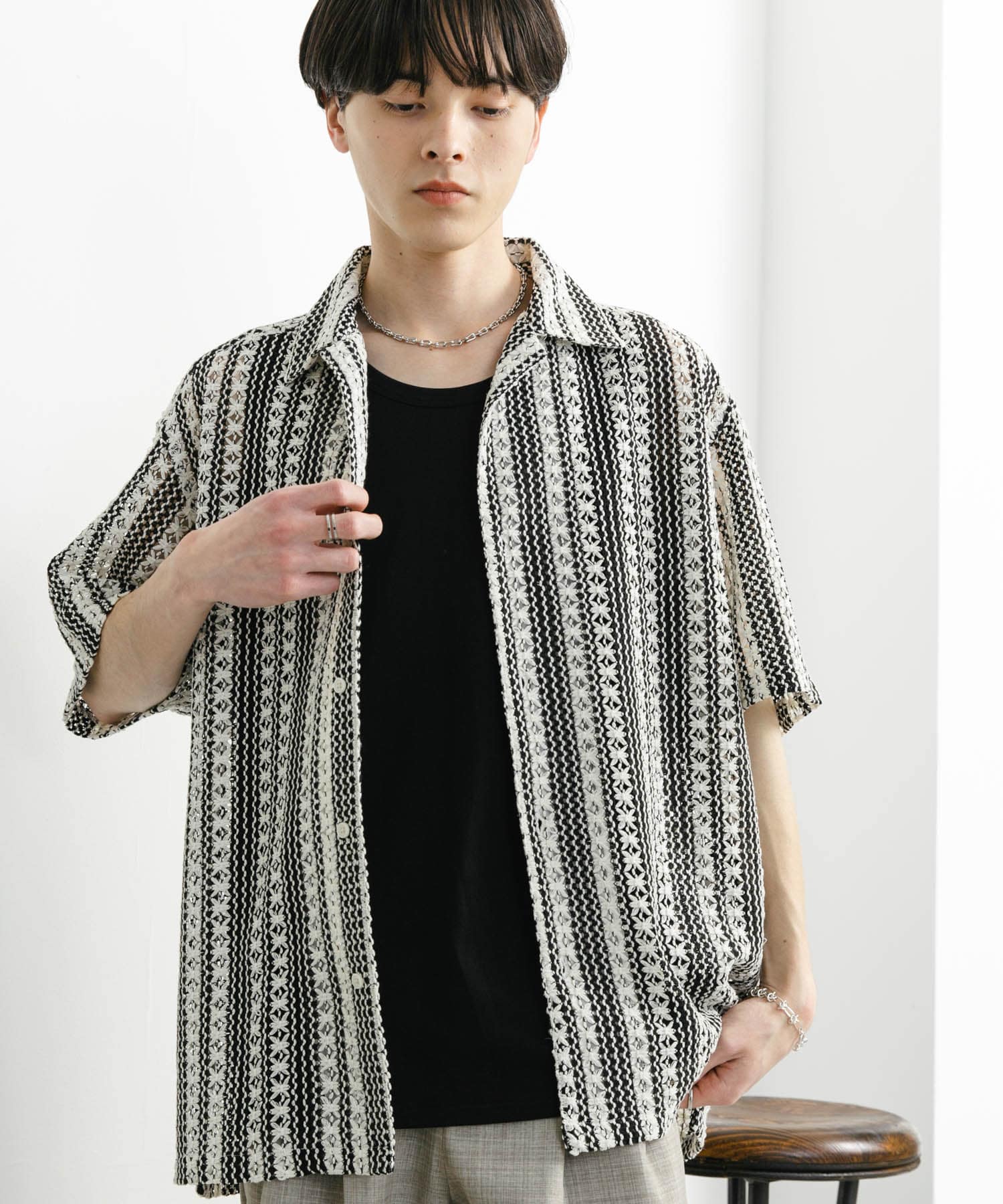 身長：173cm サイズ：L