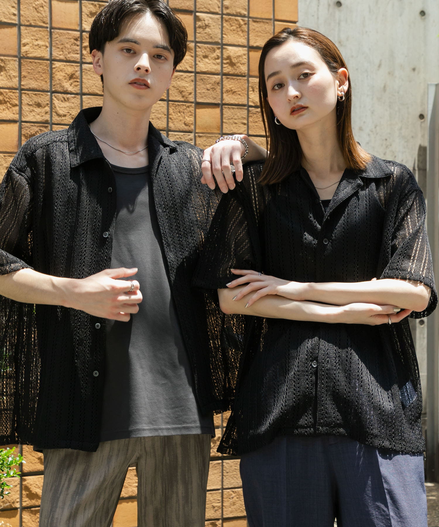 身長：173cm サイズ：L, 身長：169cm サイズ：M