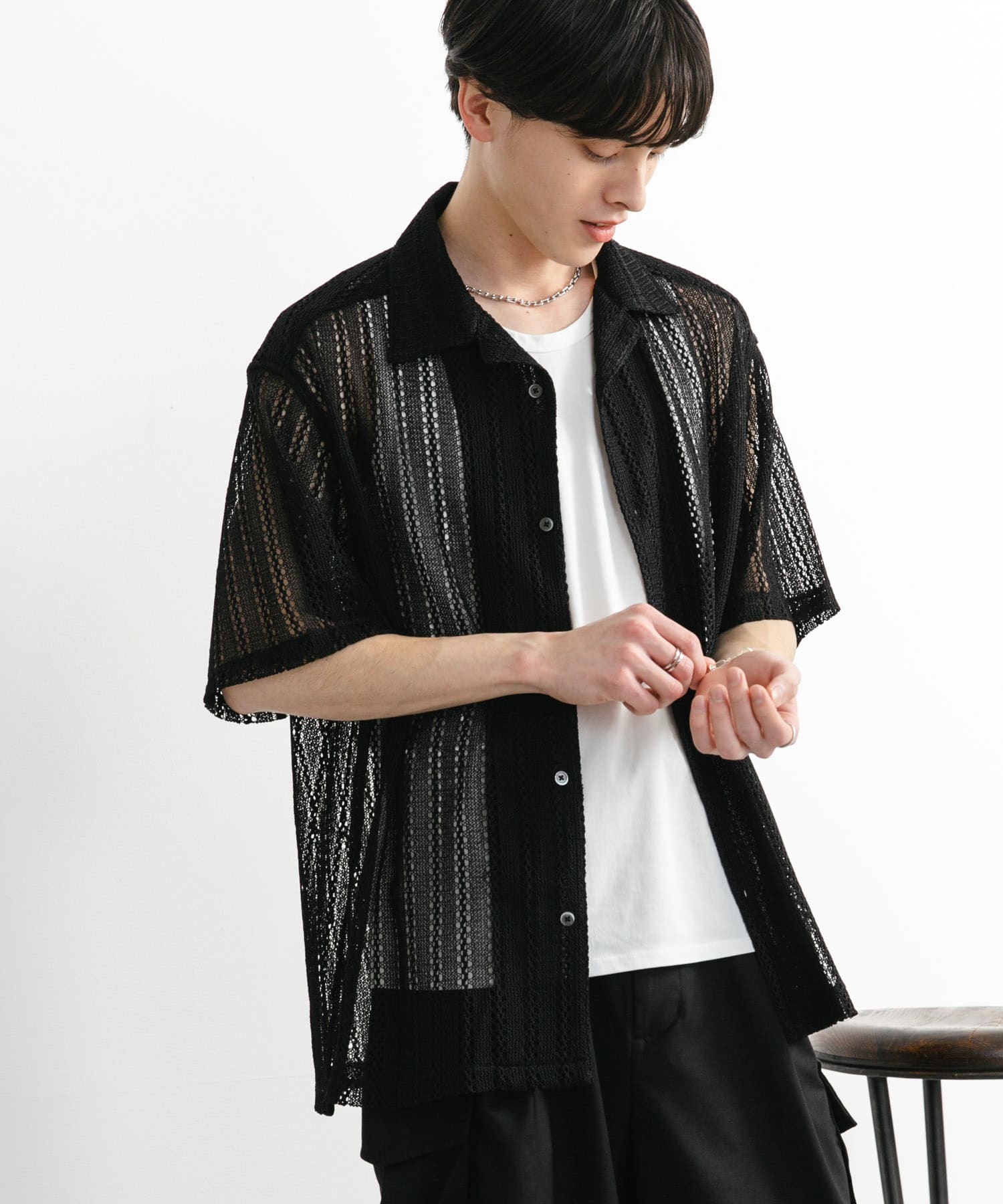 身長：173cm サイズ：L