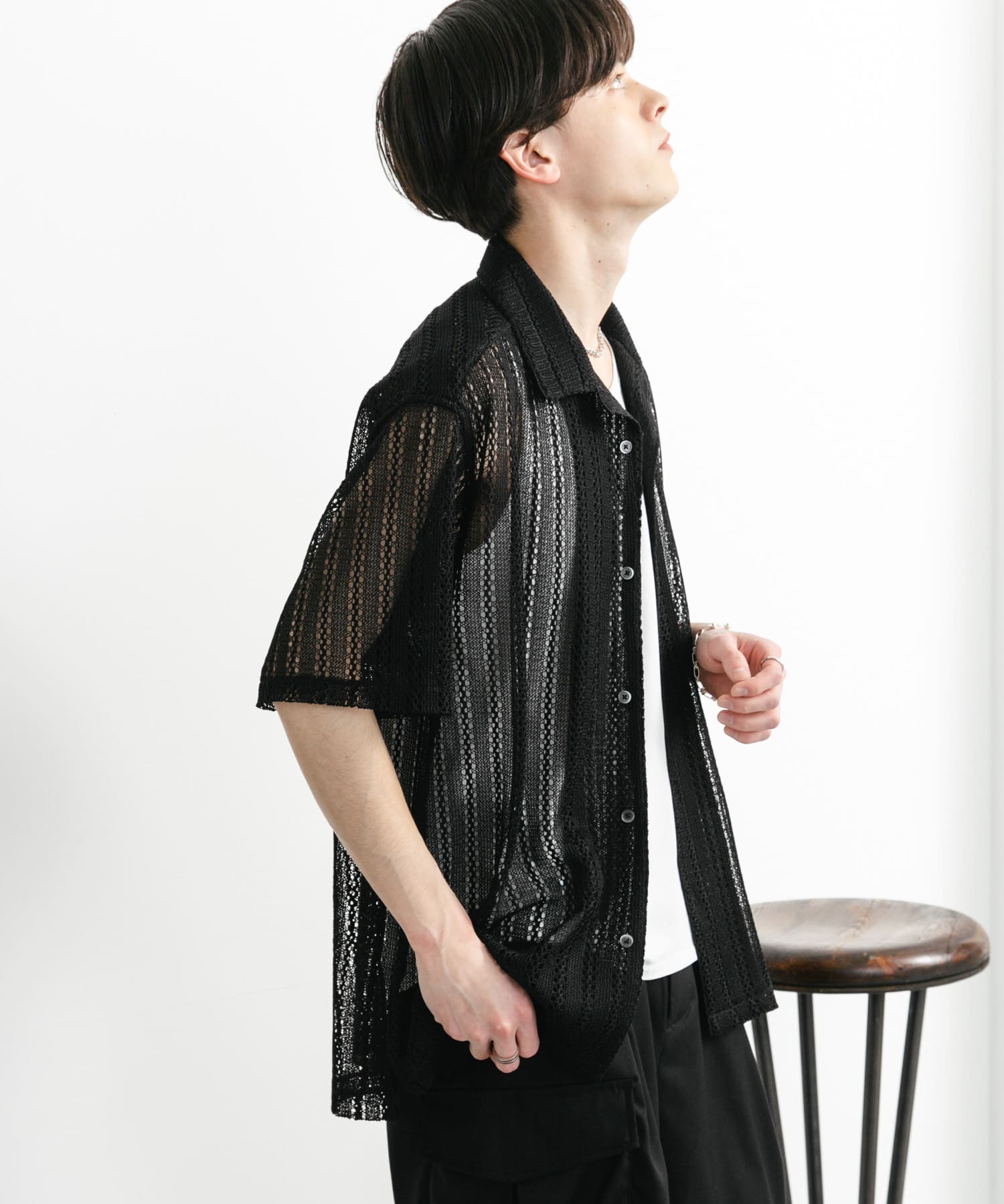 身長：173cm サイズ：L