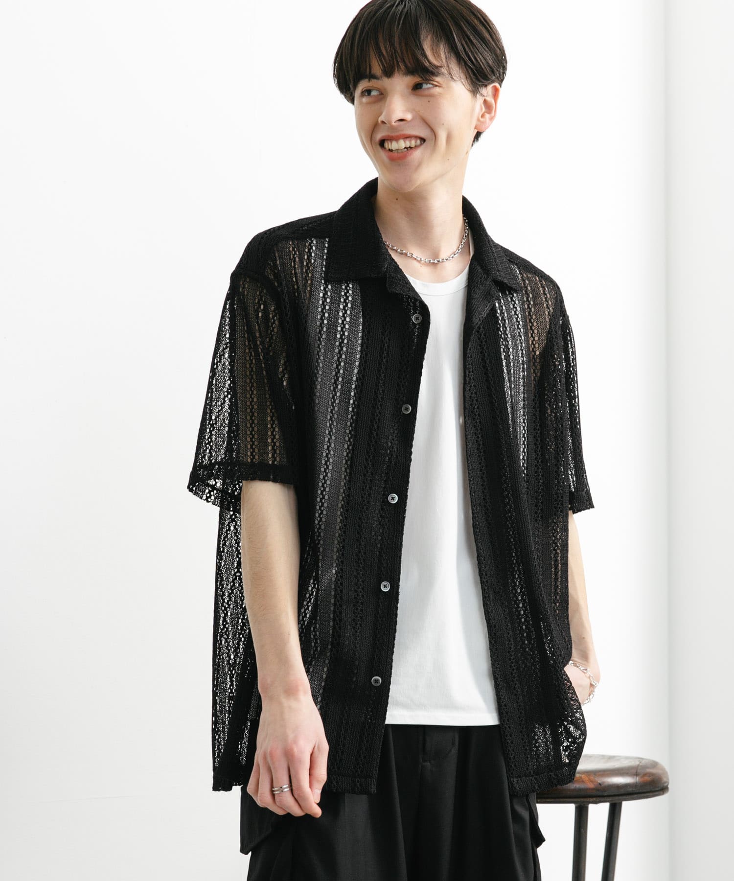 身長：173cm サイズ：L