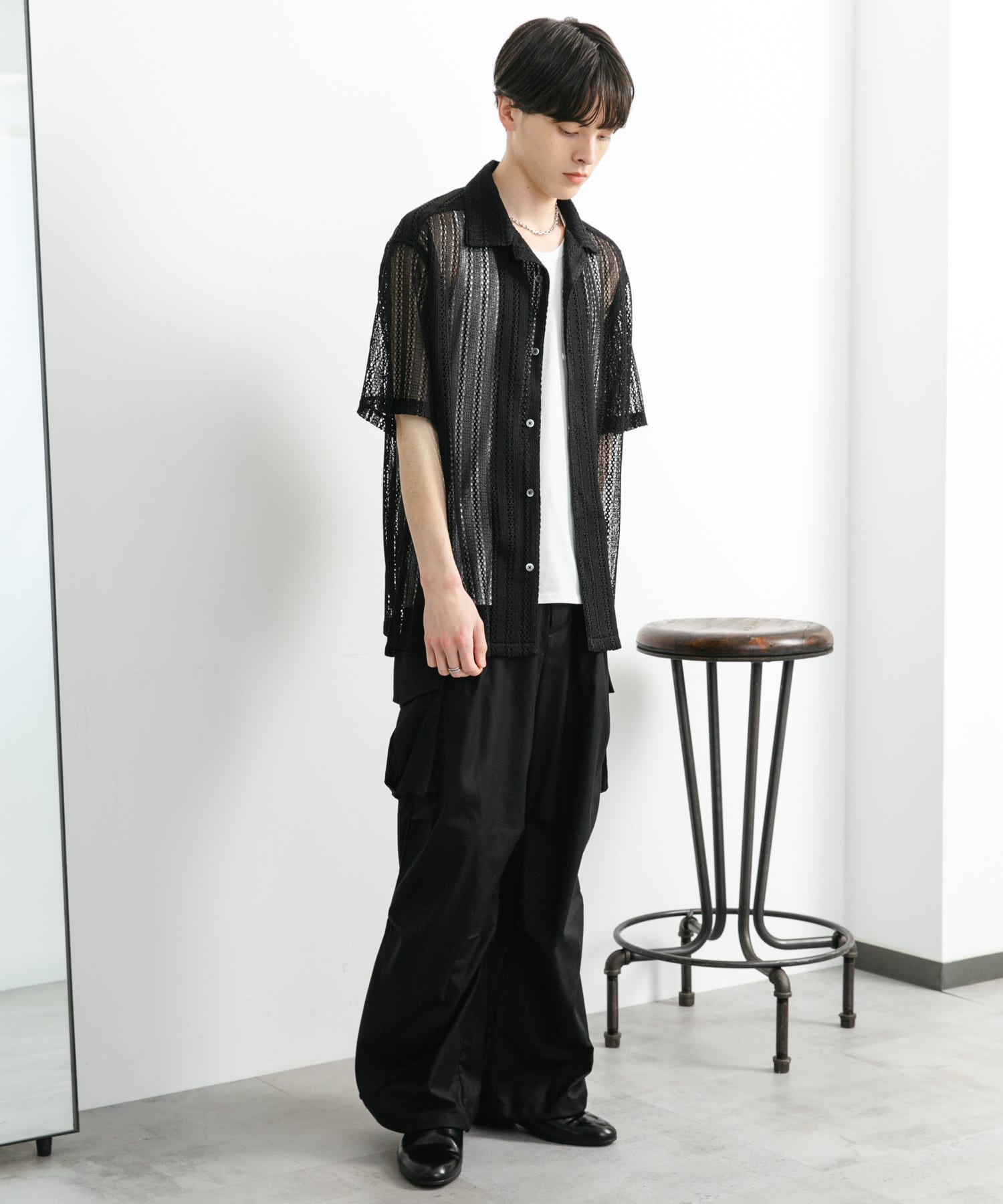 身長：173cm サイズ：L