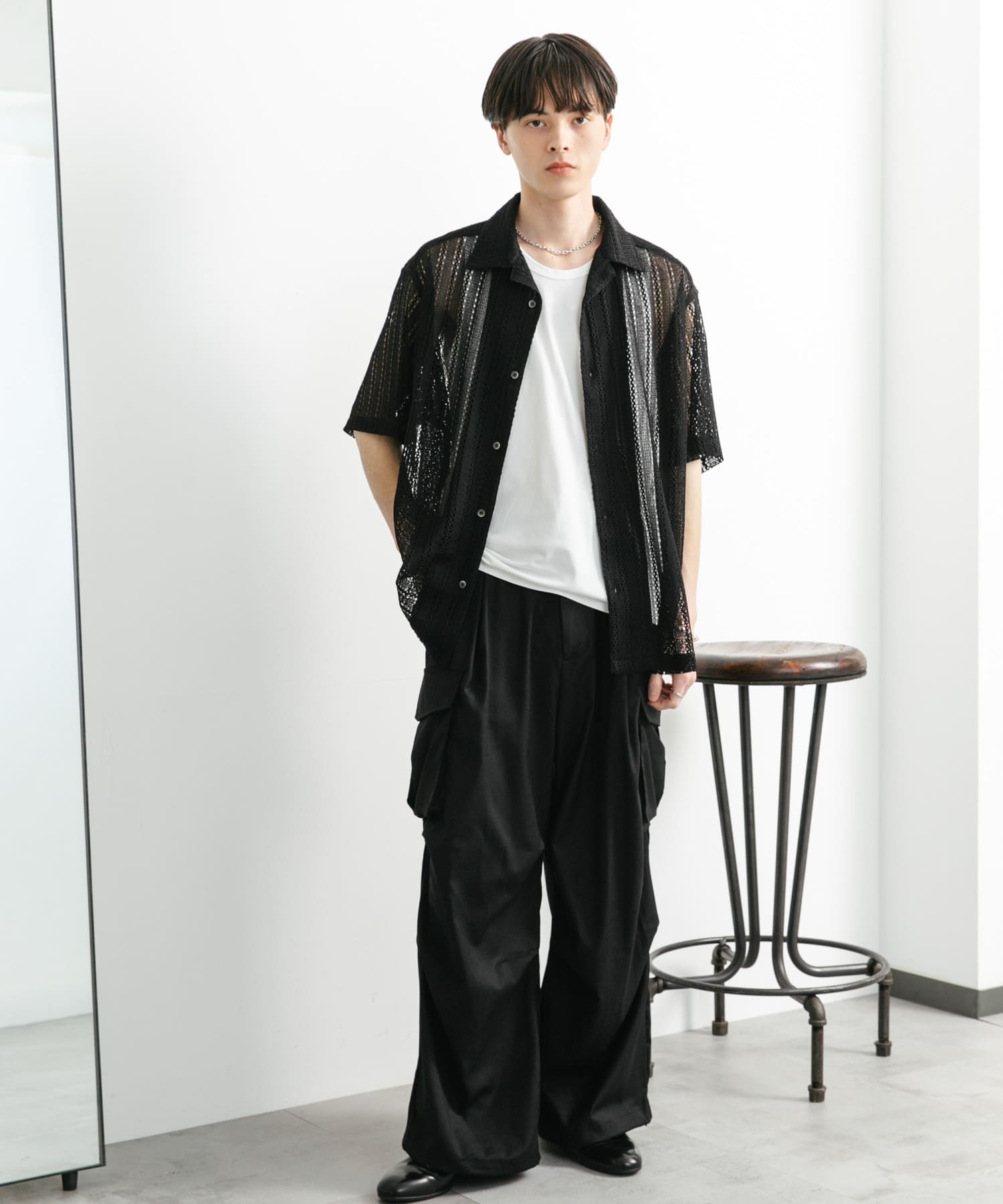 身長：173cm サイズ：L