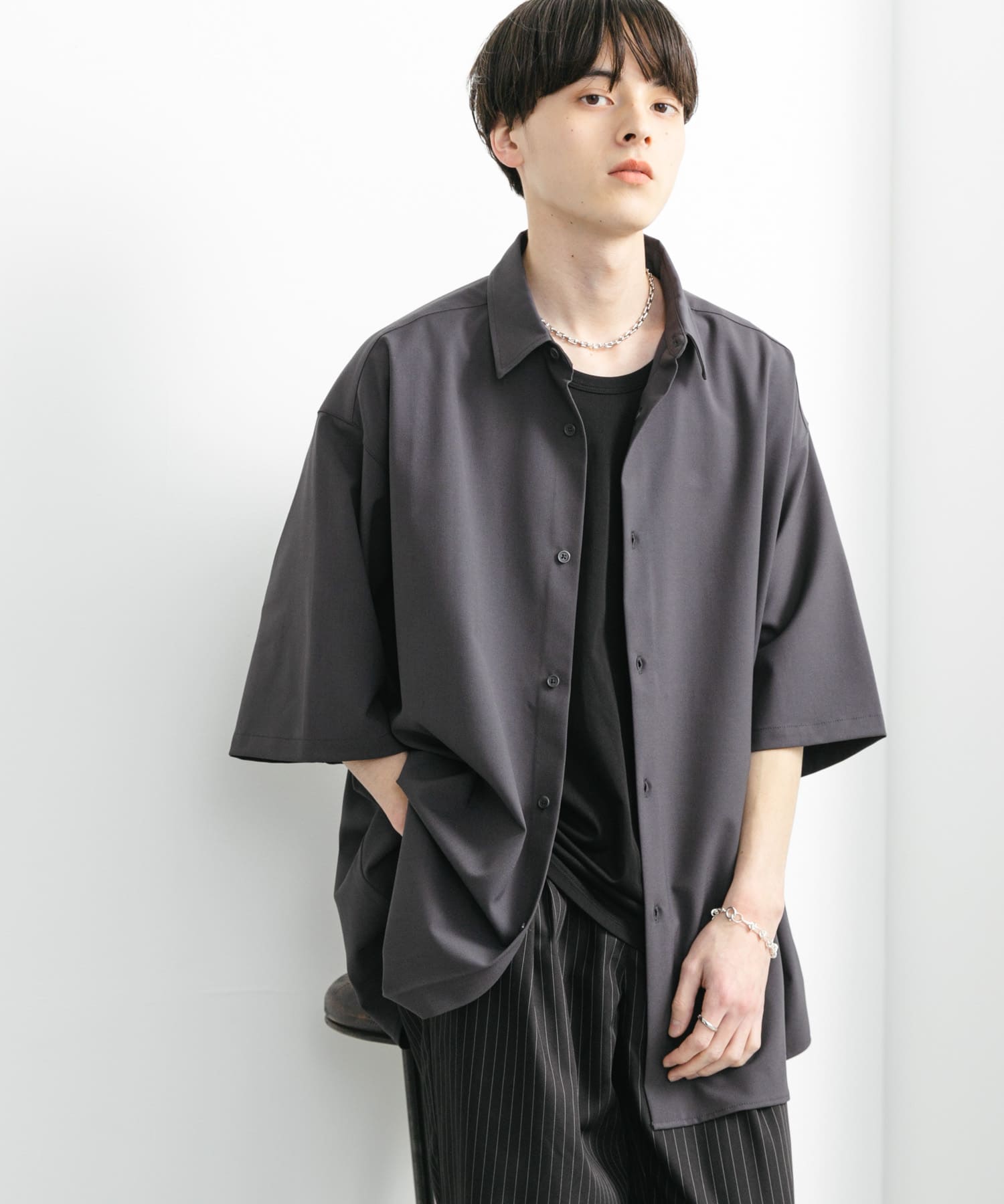 身長：173cm サイズ：L