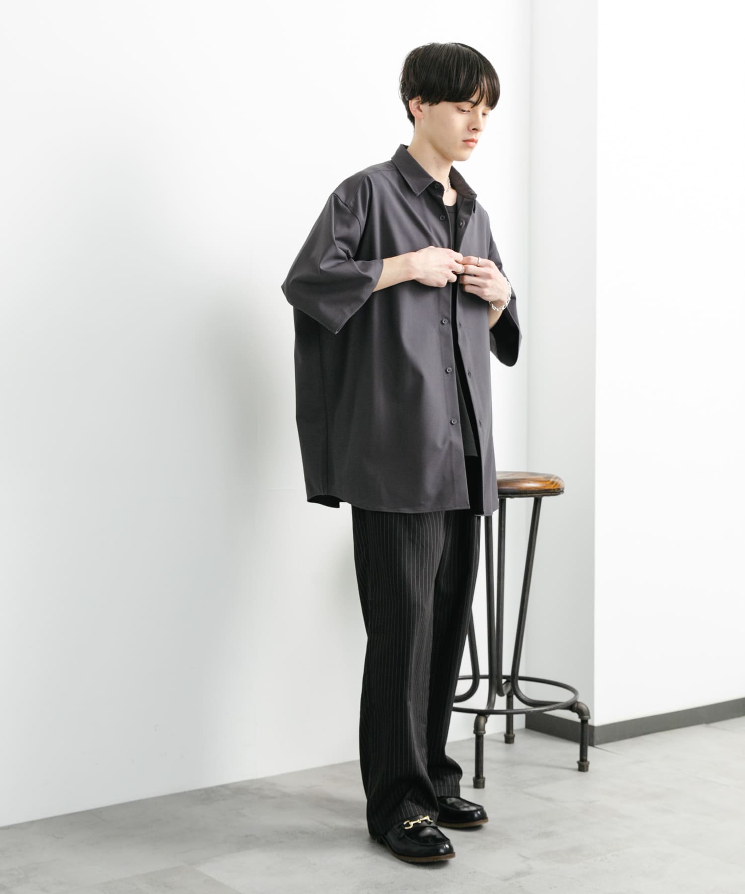 身長：173cm サイズ：L