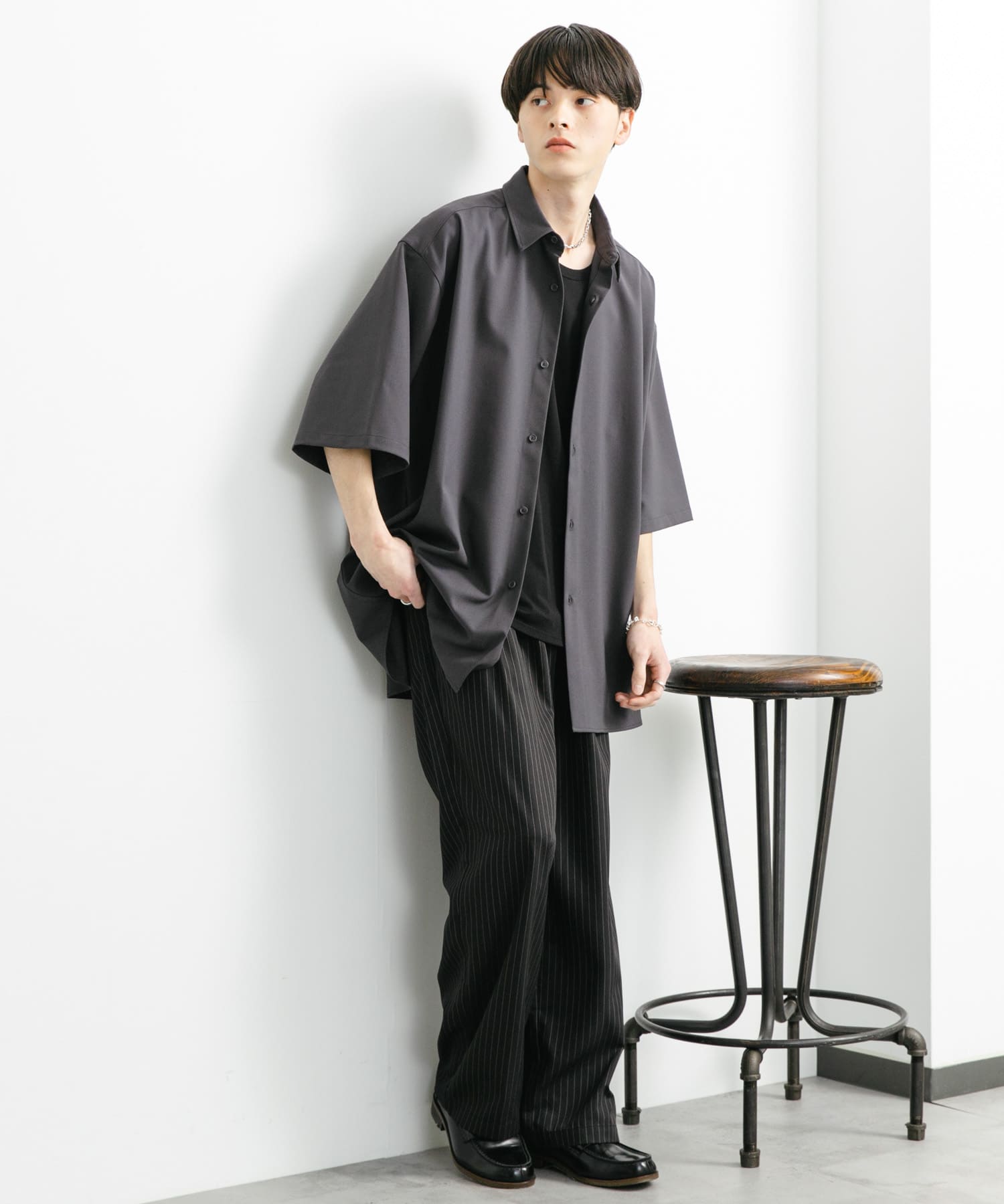 身長：173cm サイズ：L