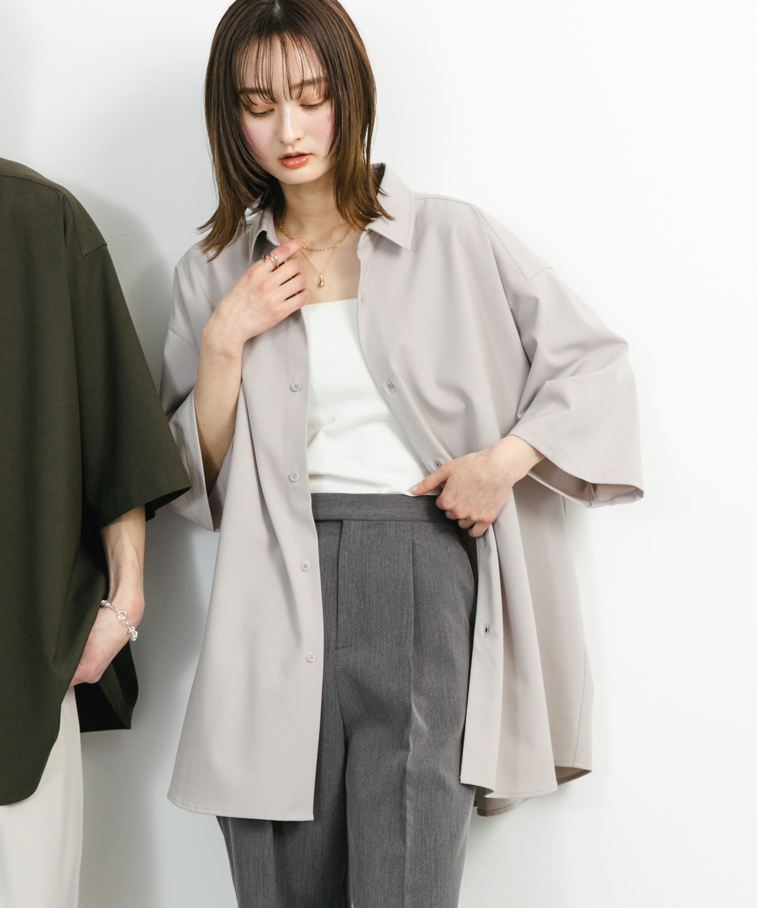 身長：169cm サイズ：L