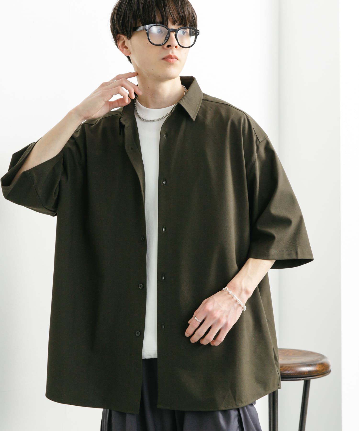 身長：173cm サイズ：L