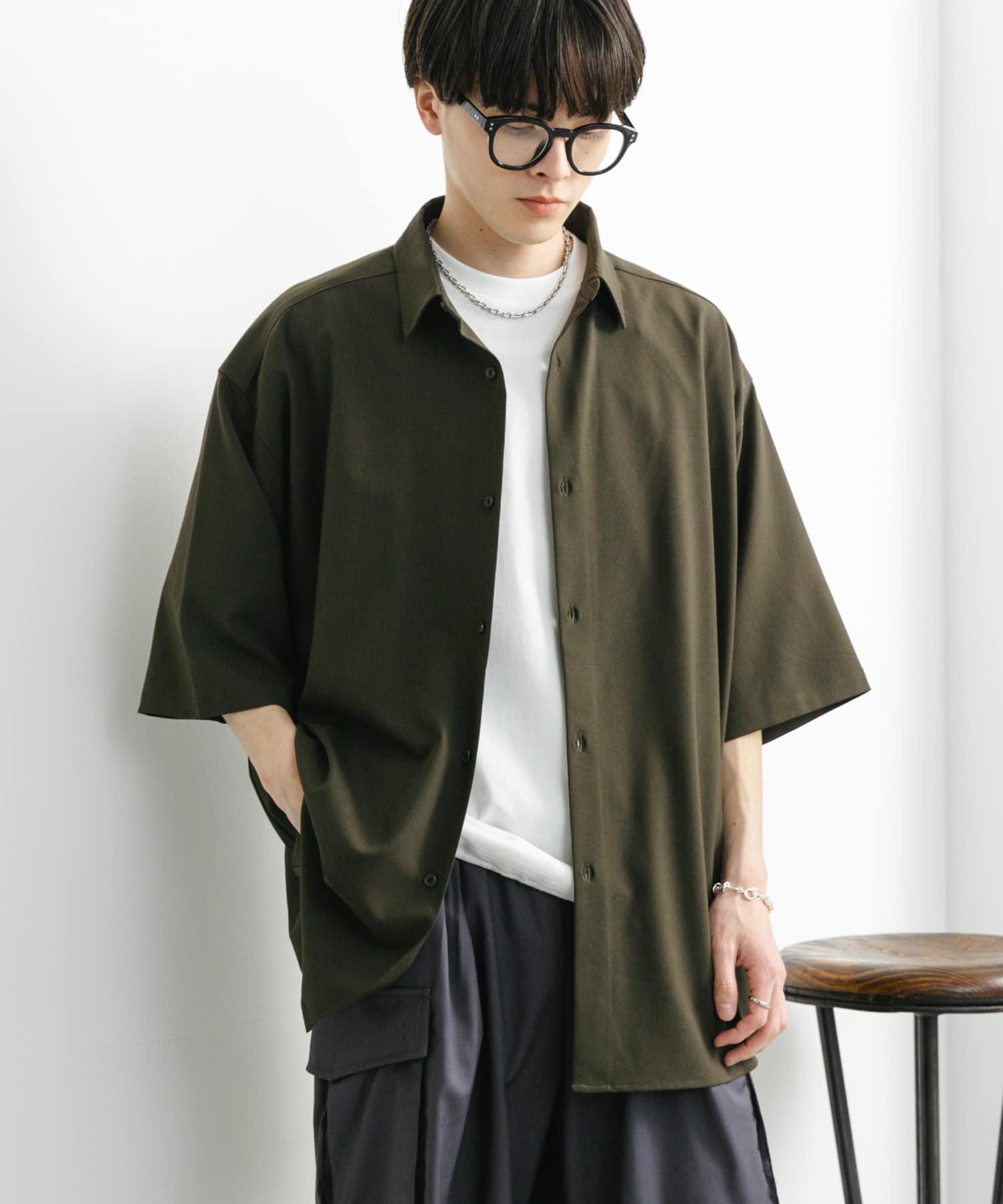 身長：173cm サイズ：L