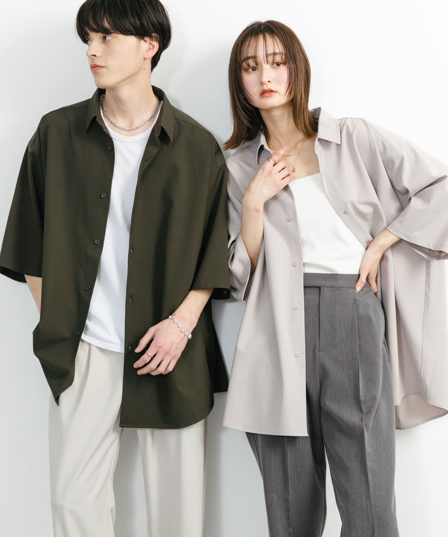 身長：173cm サイズ：L, 身長：169cm サイズ：L