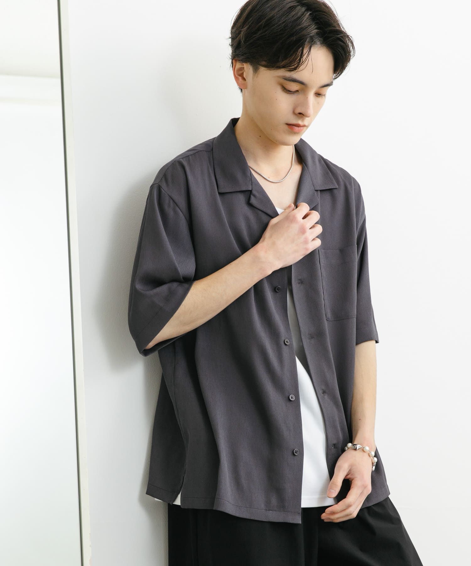 身長：173cm サイズ：L