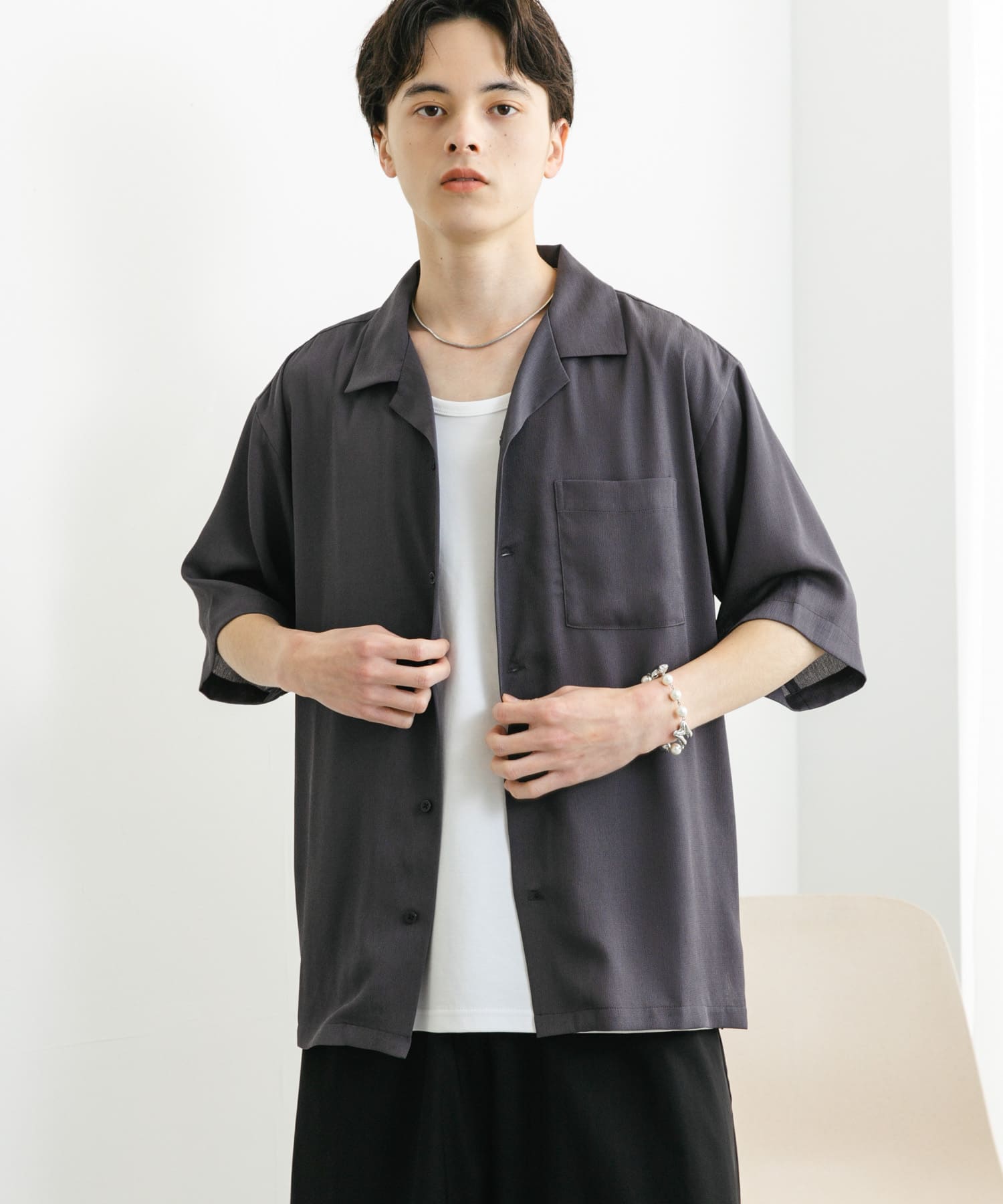 身長：173cm サイズ：L