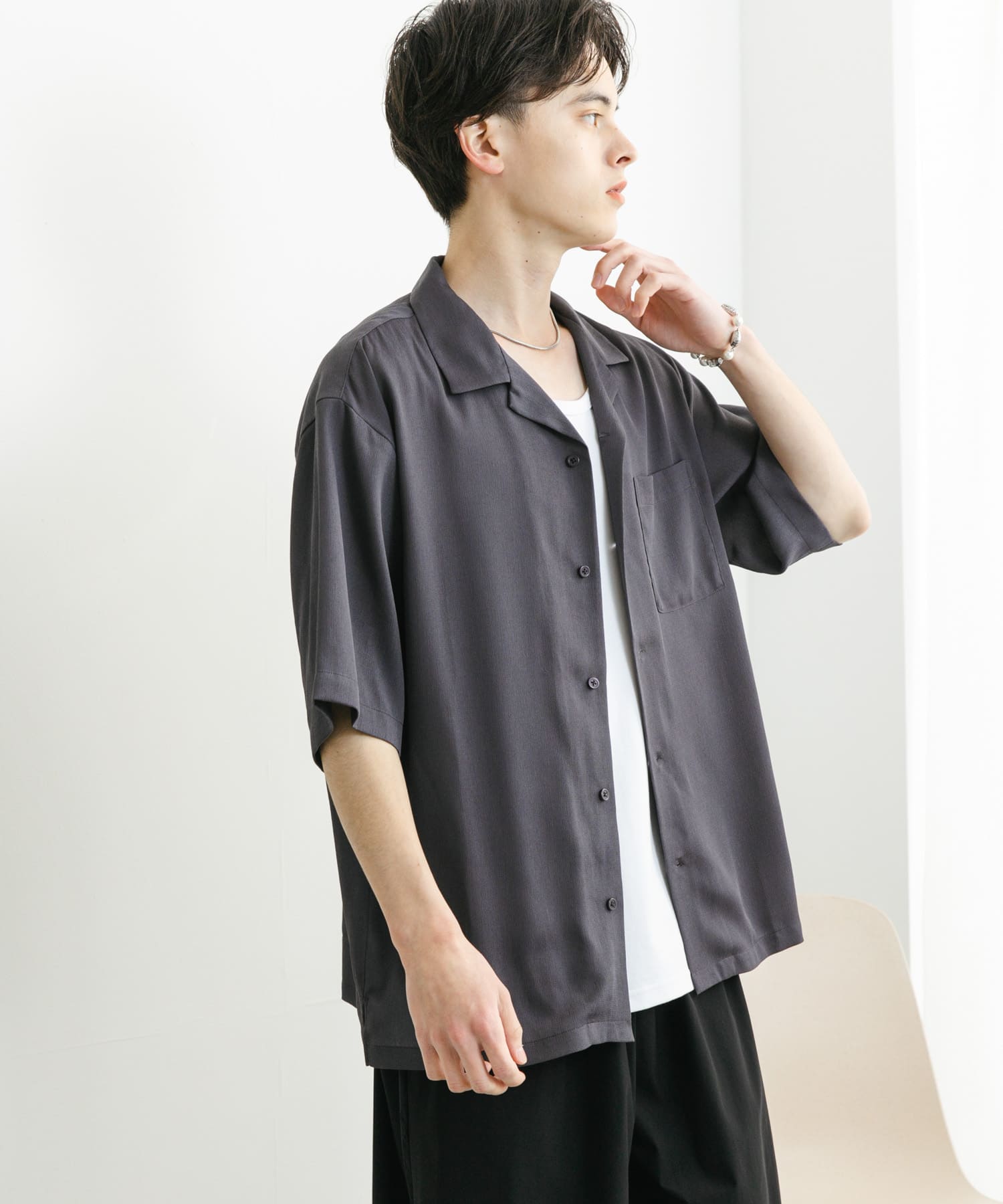 身長：173cm サイズ：L