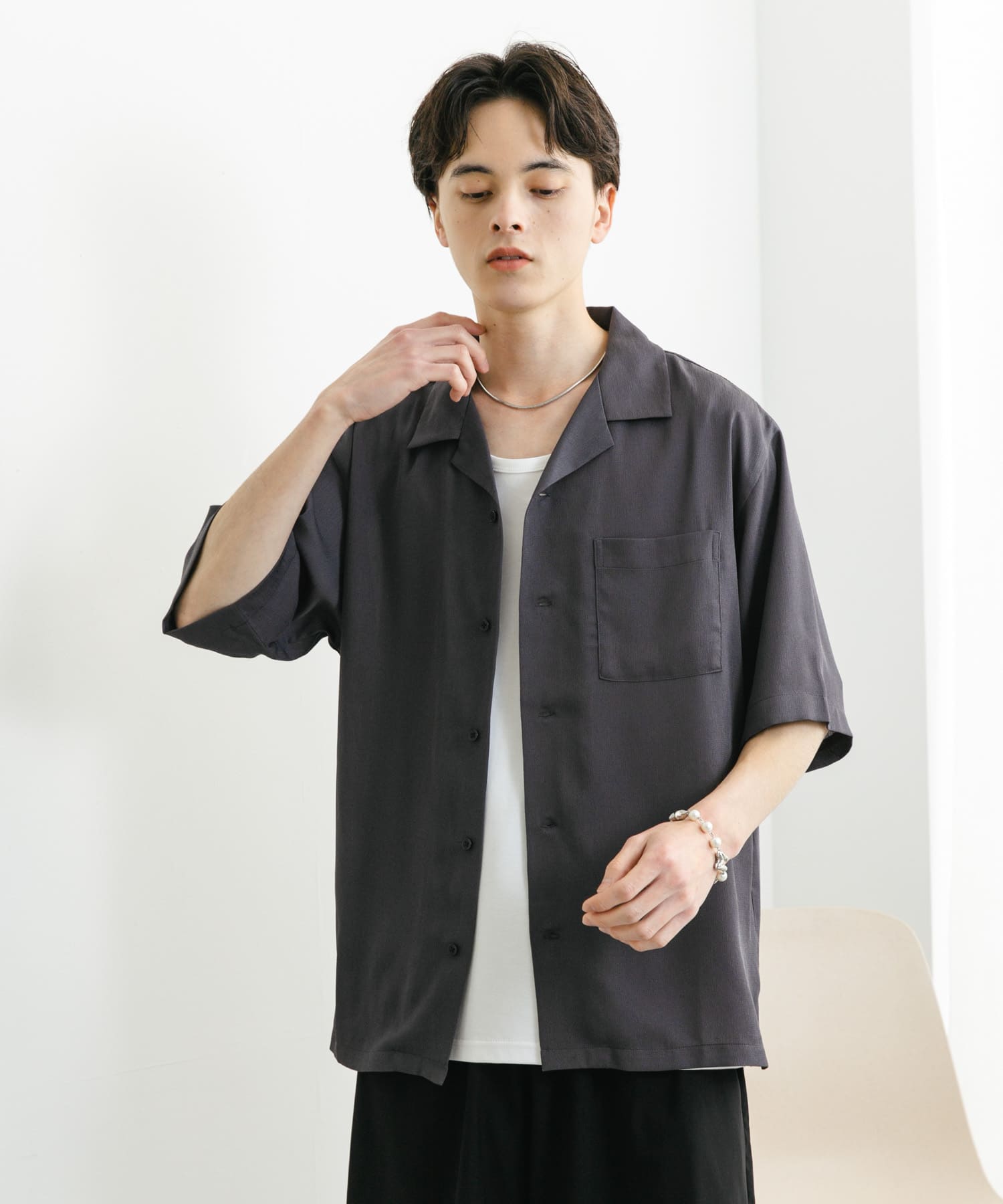 身長：173cm サイズ：L