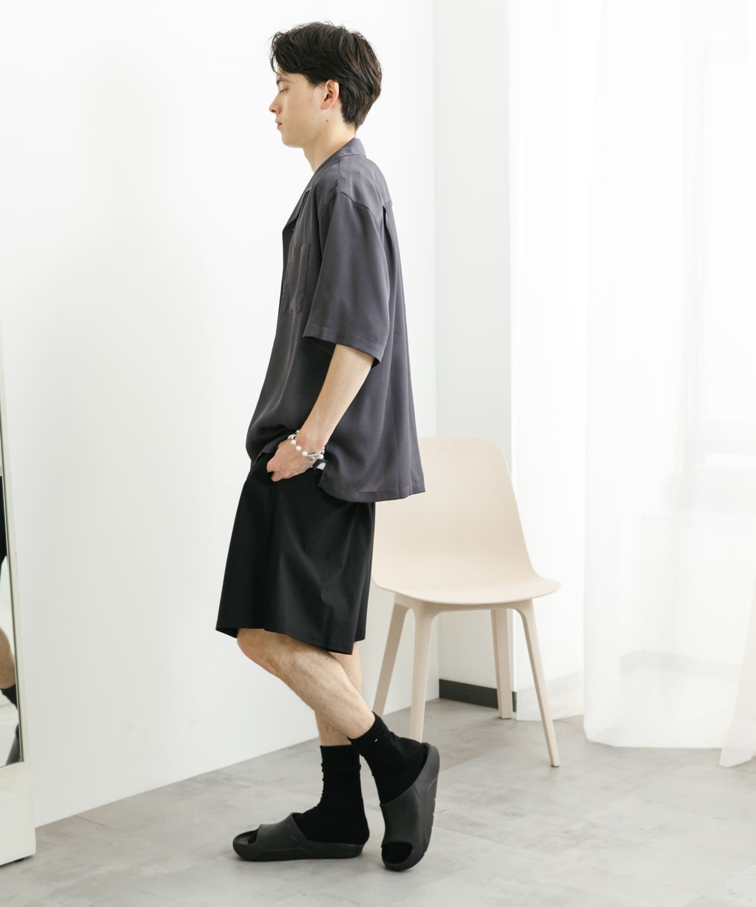 身長：173cm サイズ：L