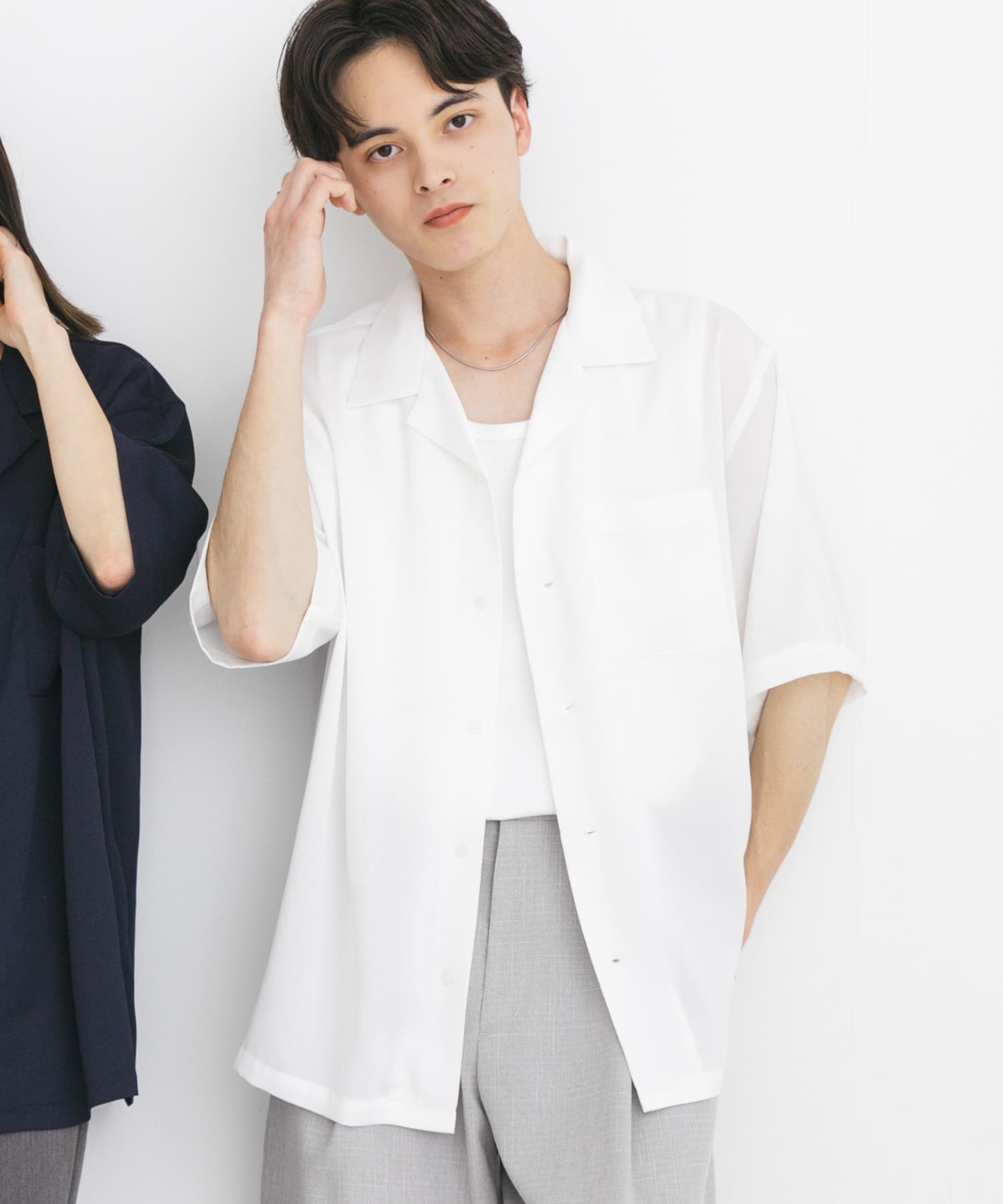 身長：173cm サイズ：L