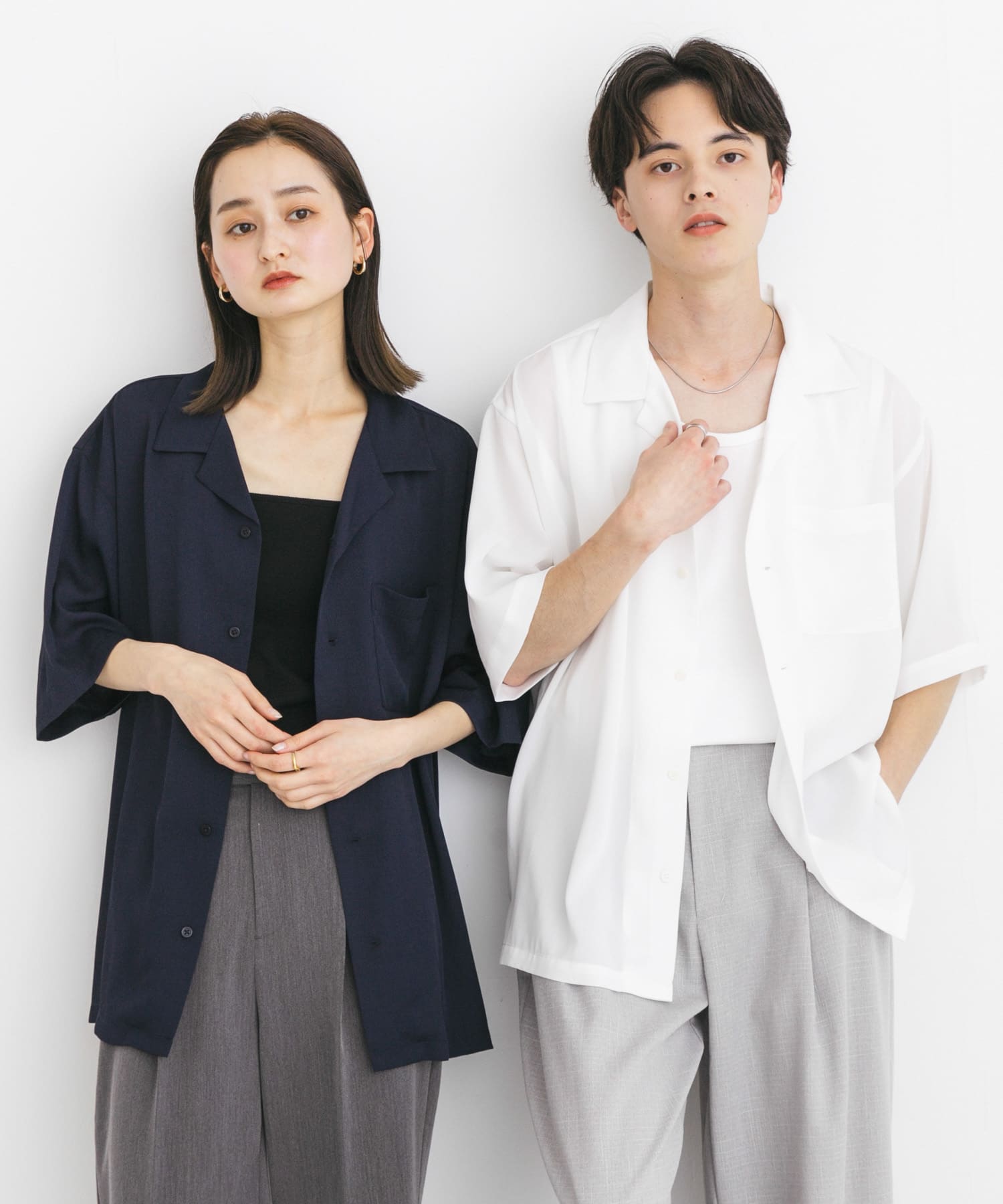 身長：169cm サイズ：L, 身長：173cm サイズ：L