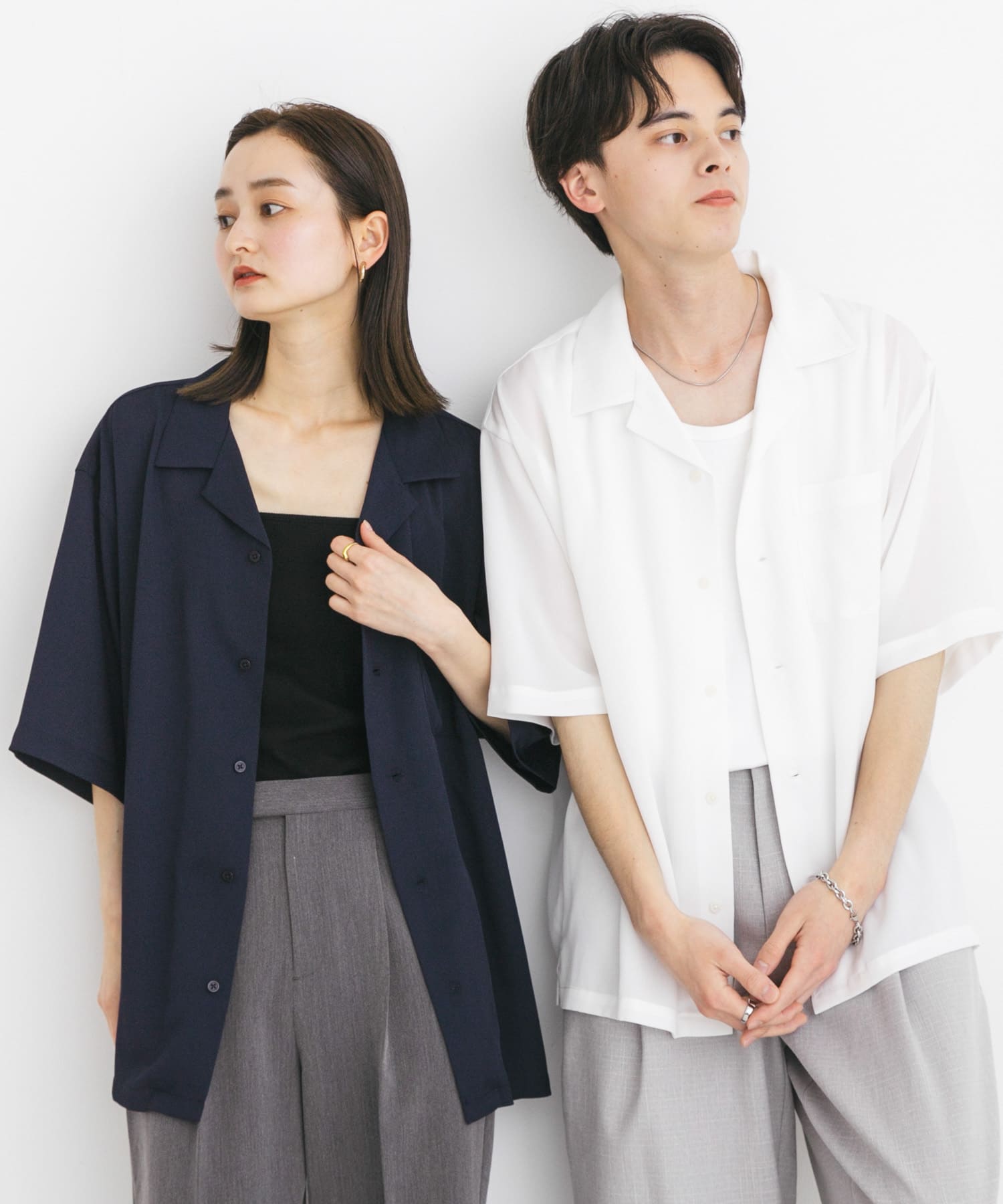 身長：169cm サイズ：L, 身長：173cm サイズ：L