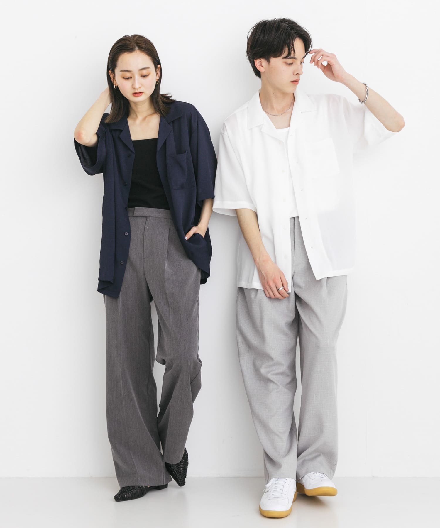 身長：169cm サイズ：L, 身長：173cm サイズ：L