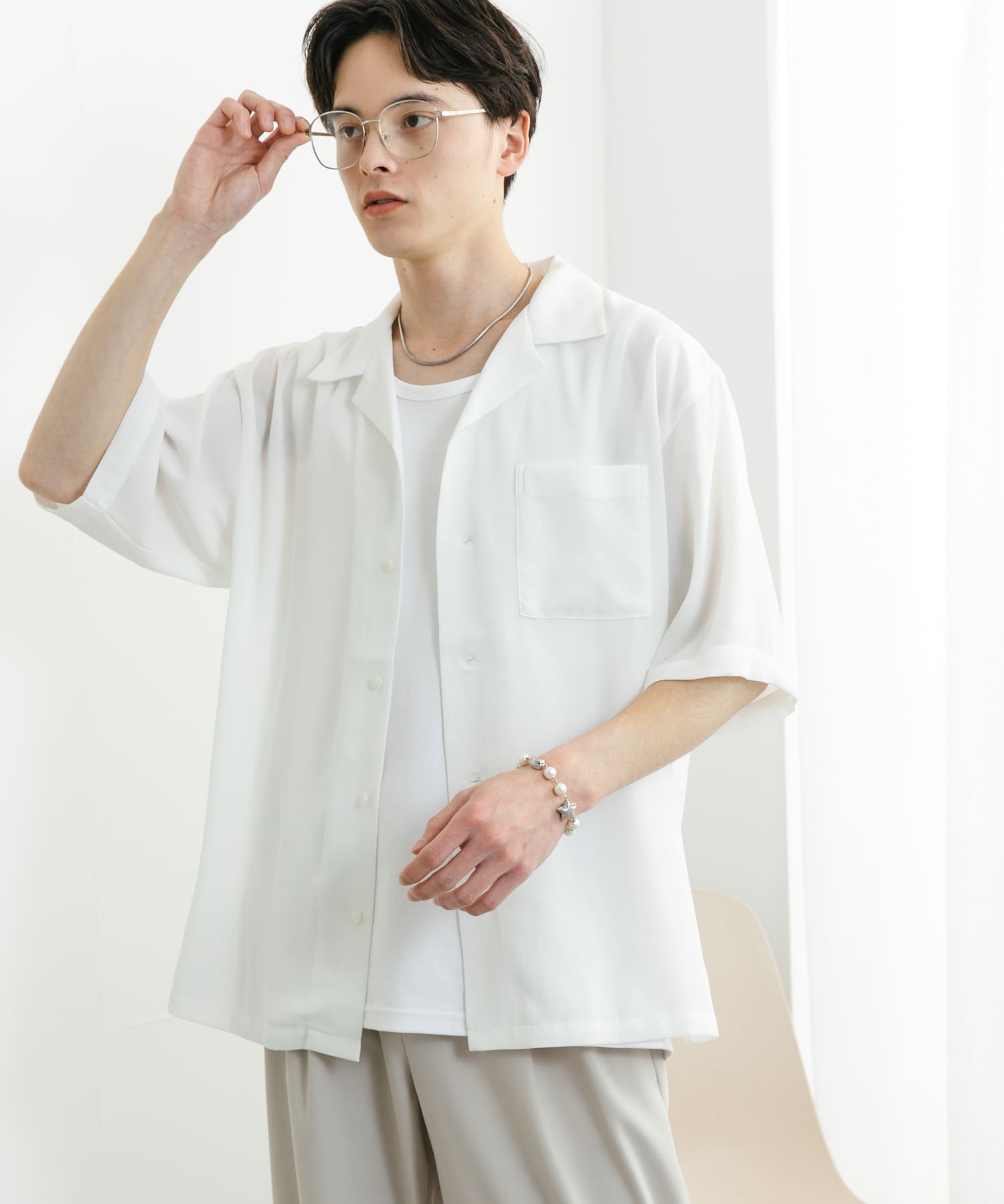 身長：173cm サイズ：L