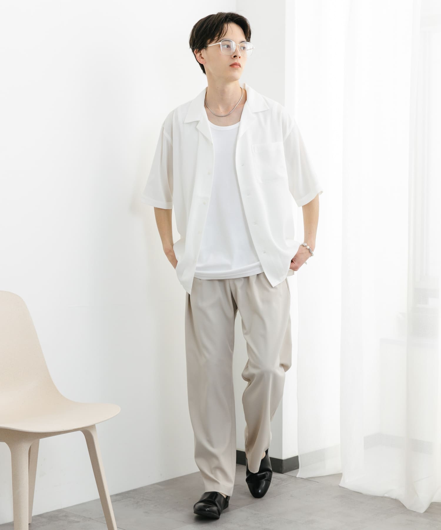 身長：173cm サイズ：L