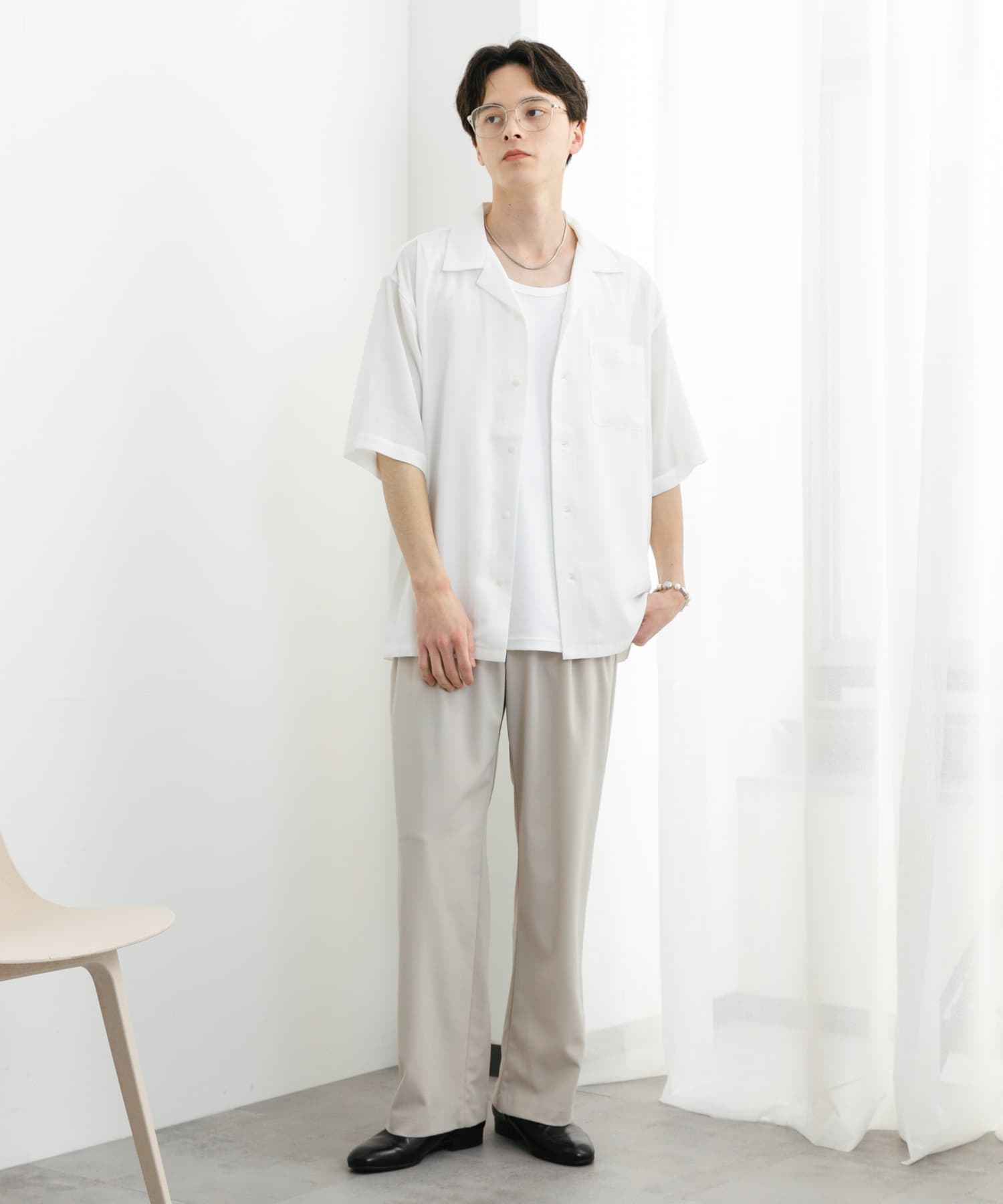 身長：173cm サイズ：L