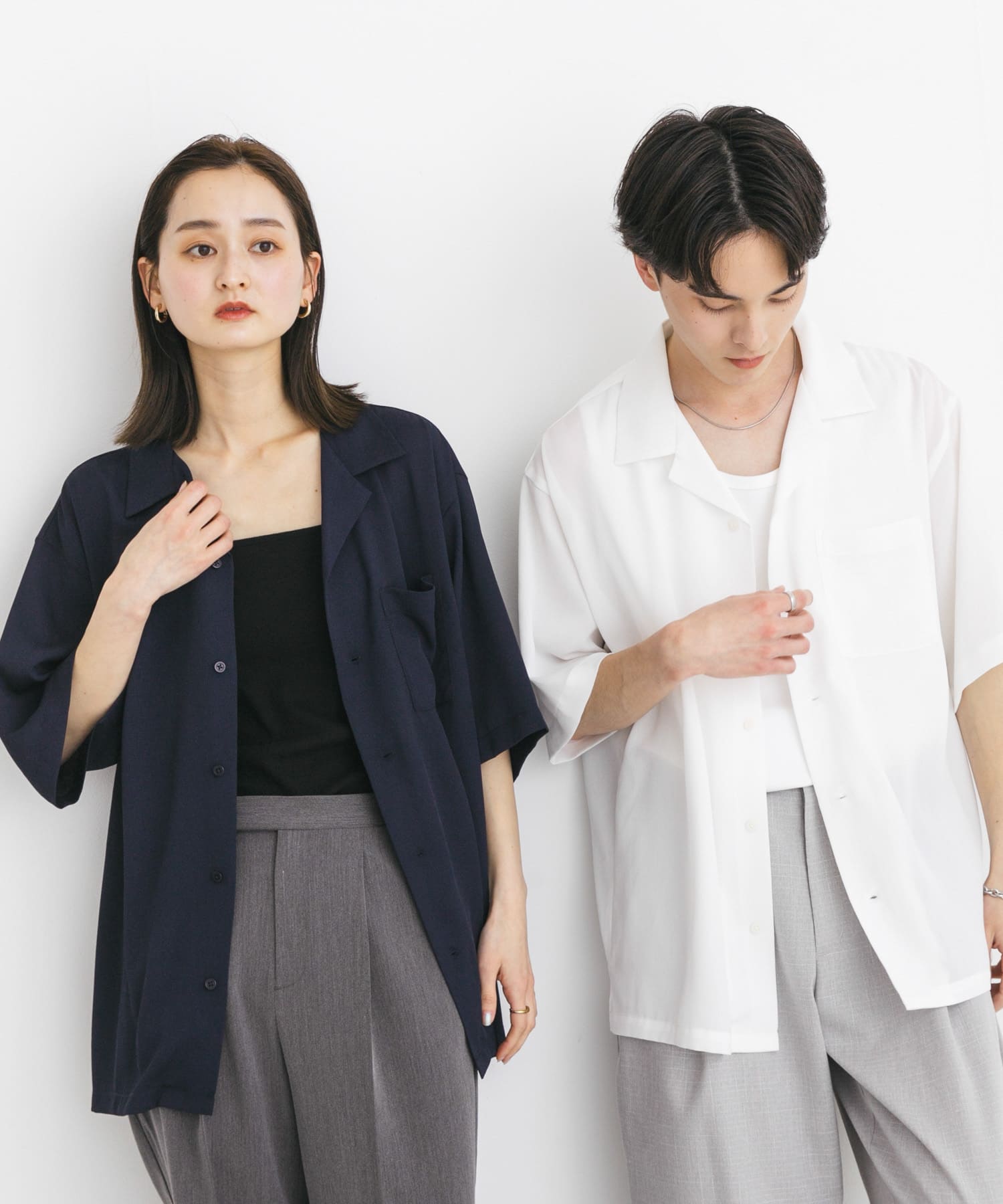 身長：169cm サイズ：L, 身長：173cm サイズ：L