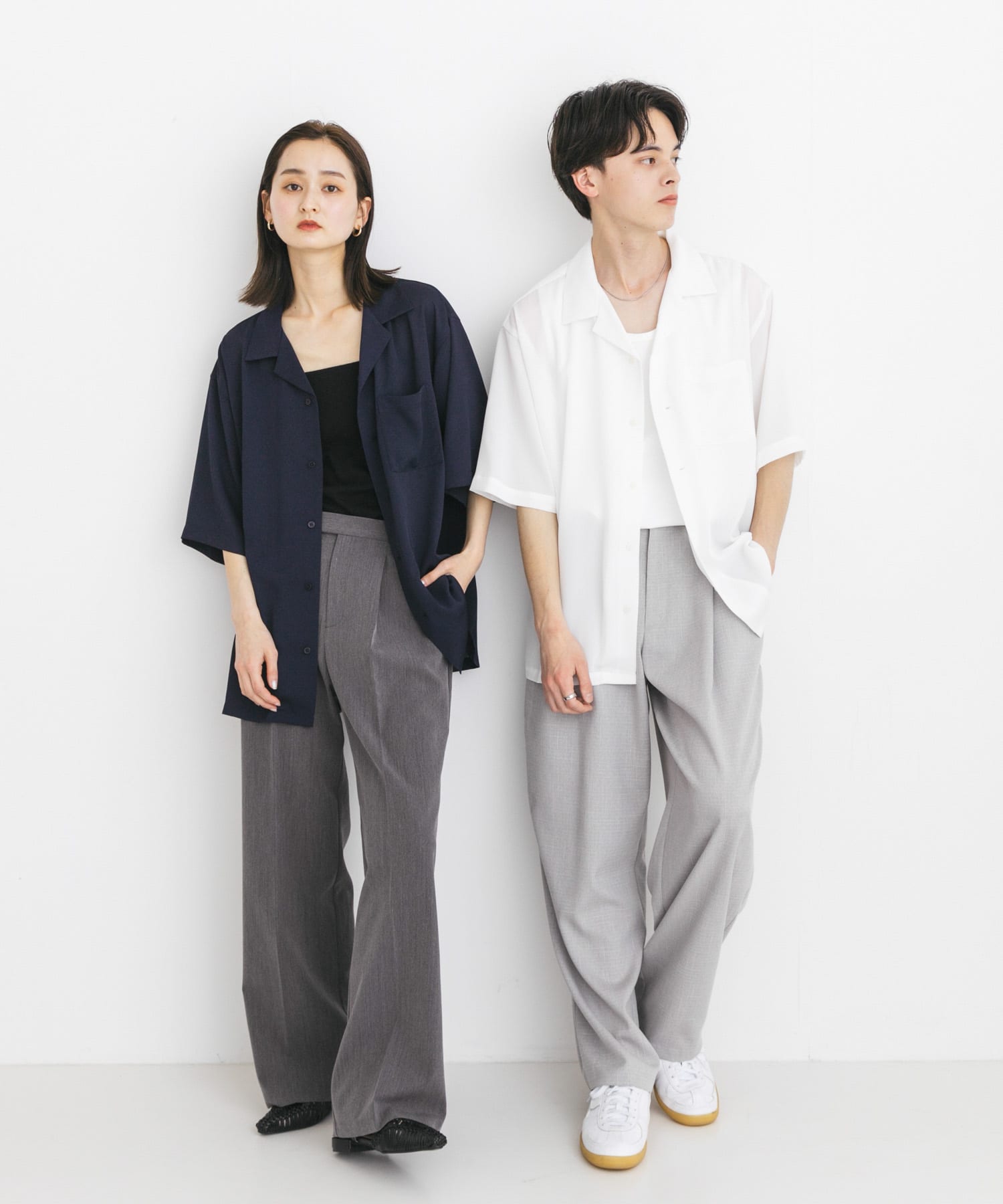 身長：169cm サイズ：L, 身長：173cm サイズ：L