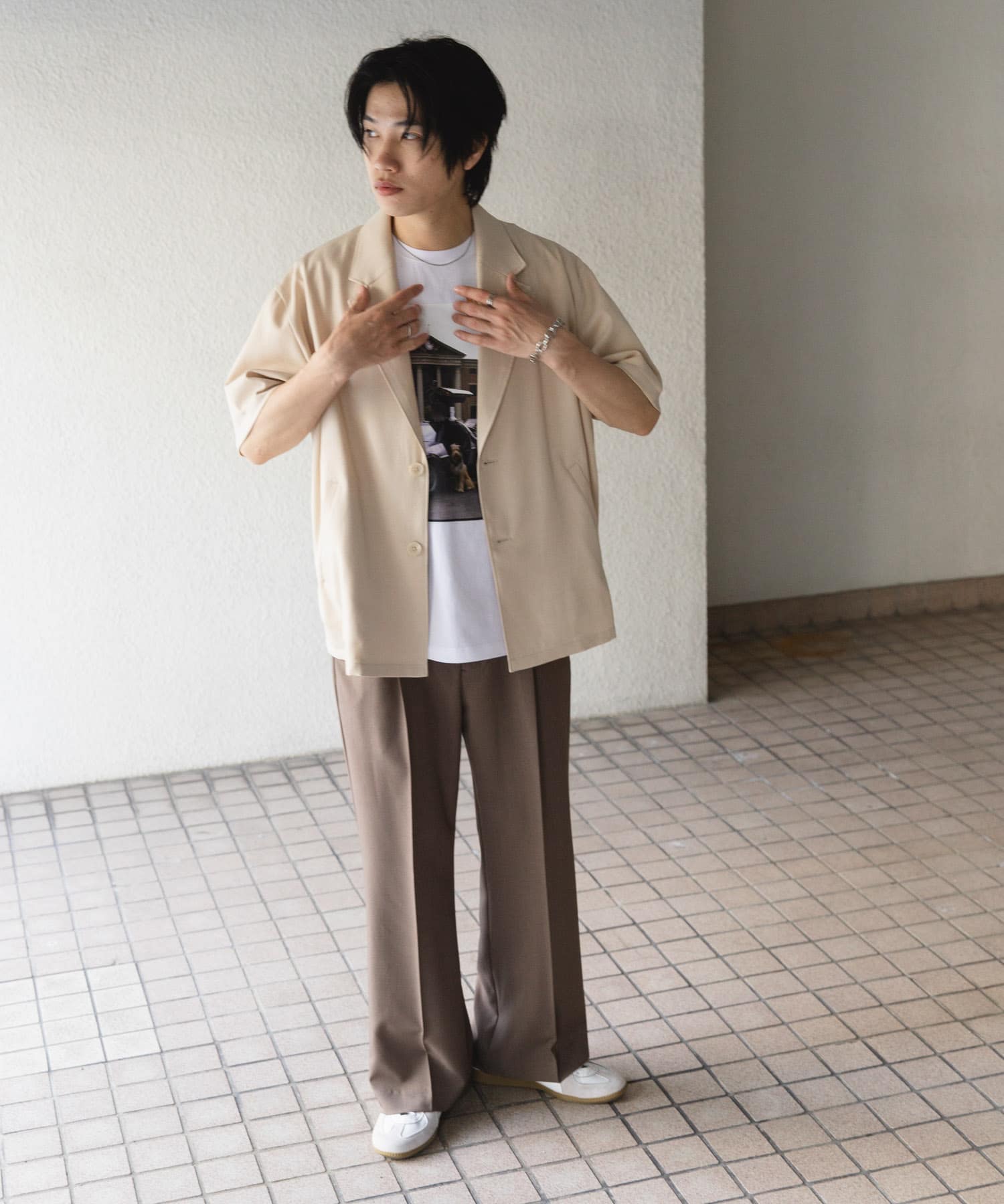 身長：176cm サイズ：L