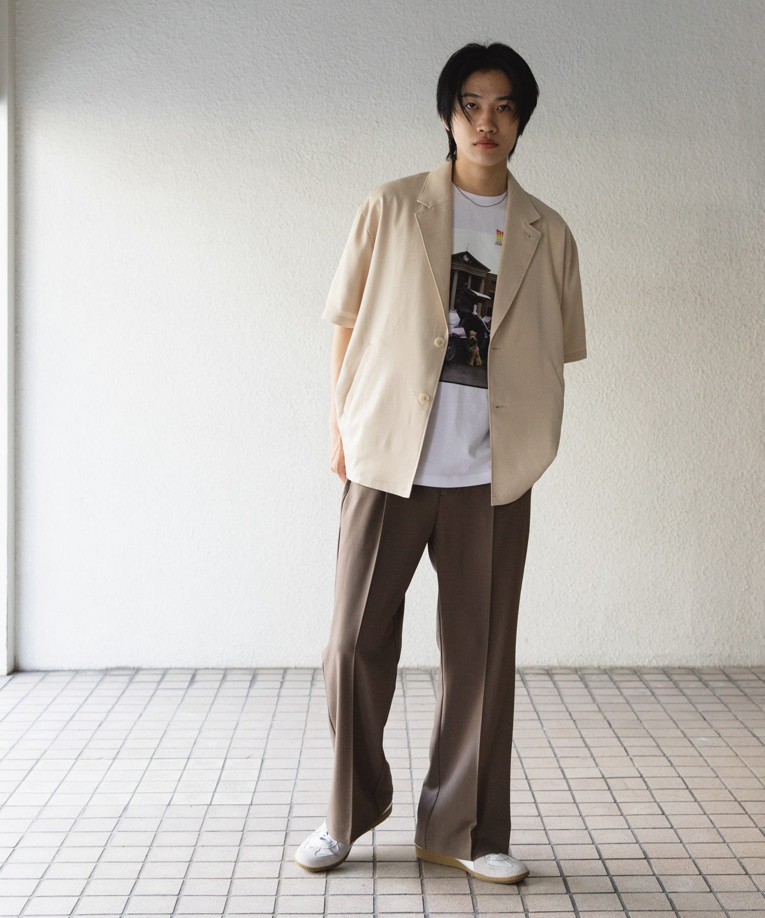 身長：176cm サイズ：L