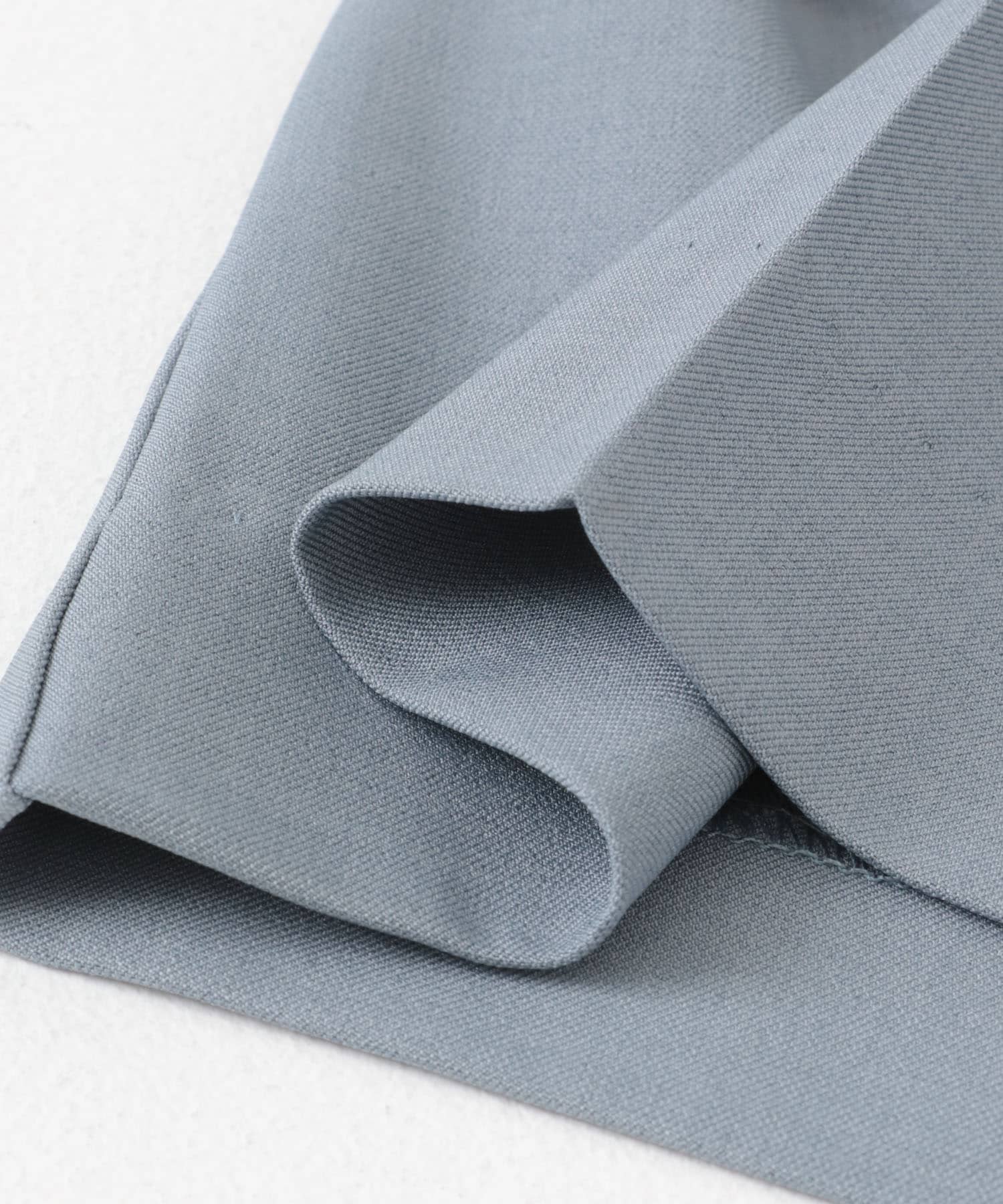 ドレープフレアスラックス BLUE M