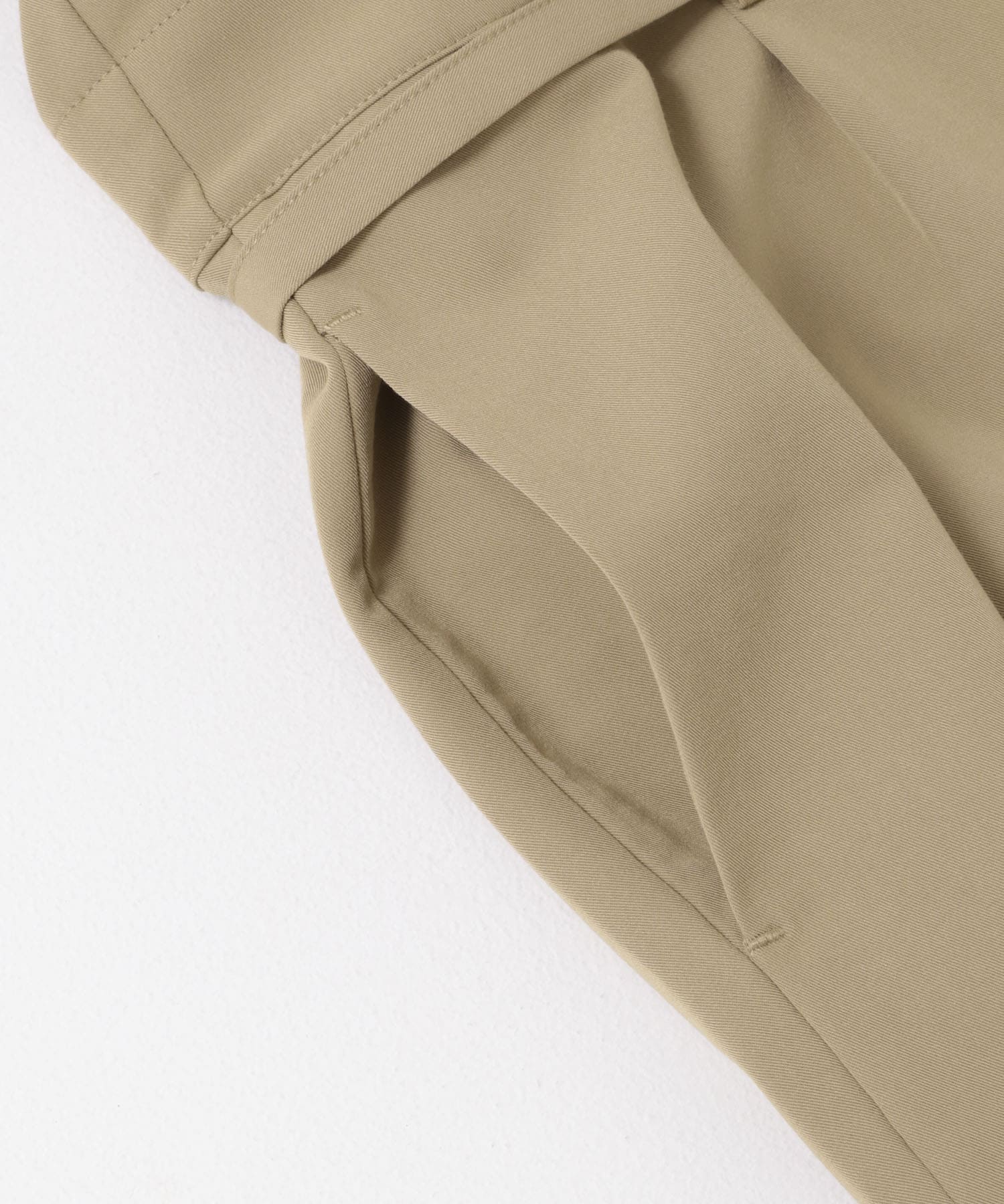 ベルトテッドジャンプスーツ BEIGE M
