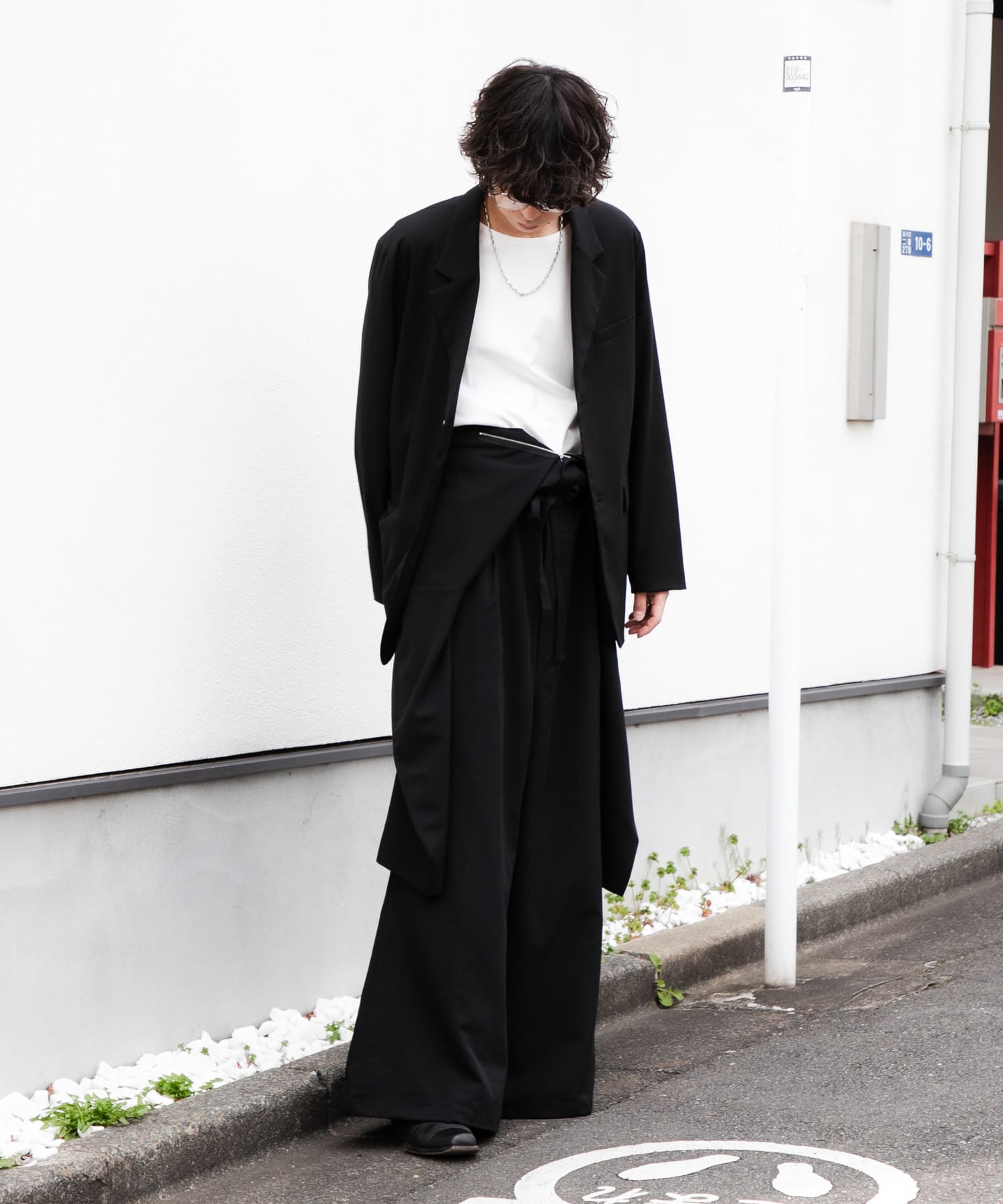 身長：181cm サイズ：L