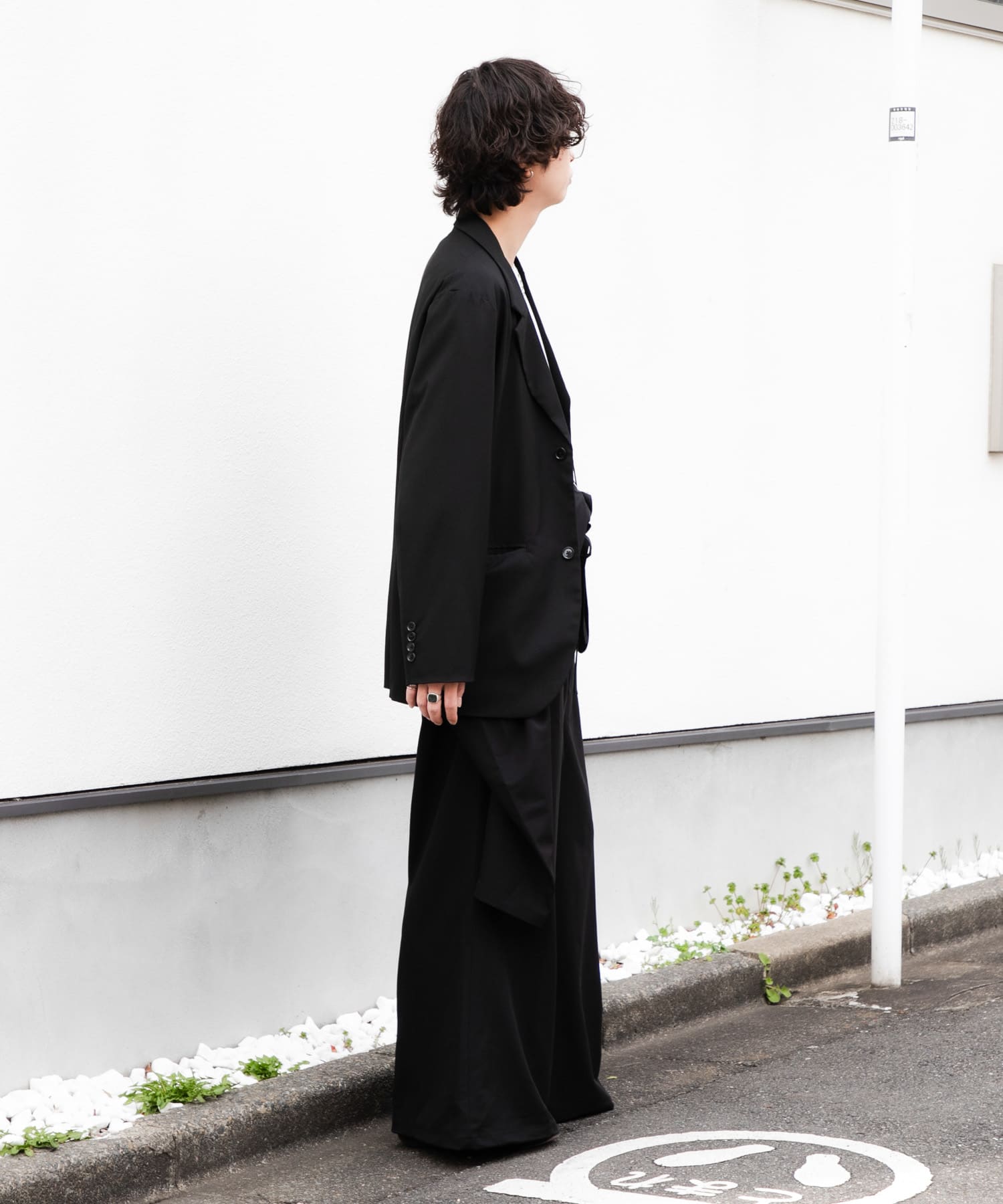 身長：181cm サイズ：L