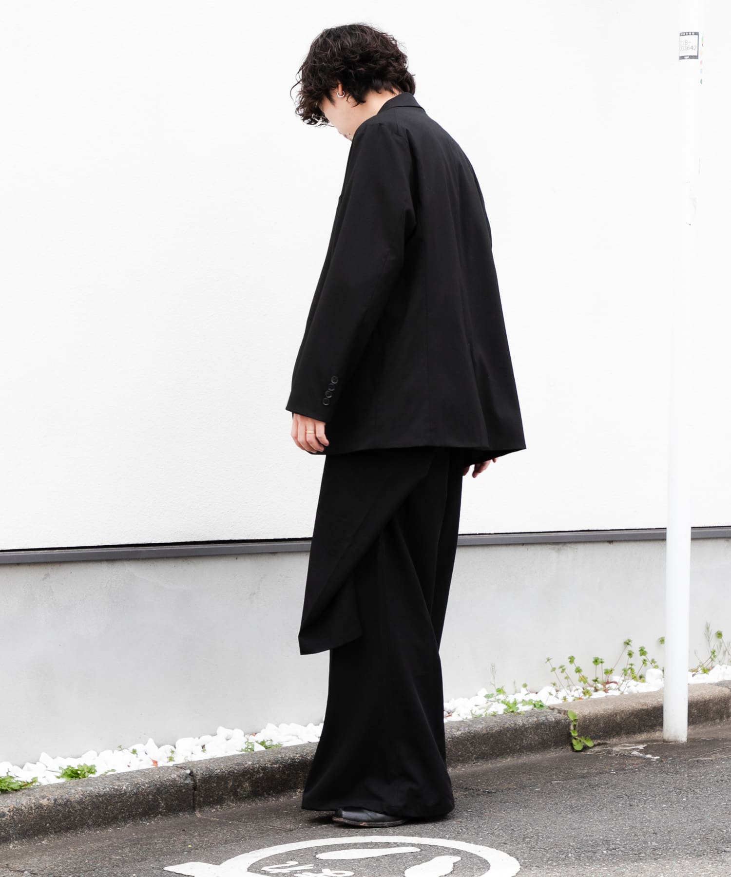 身長：181cm サイズ：L