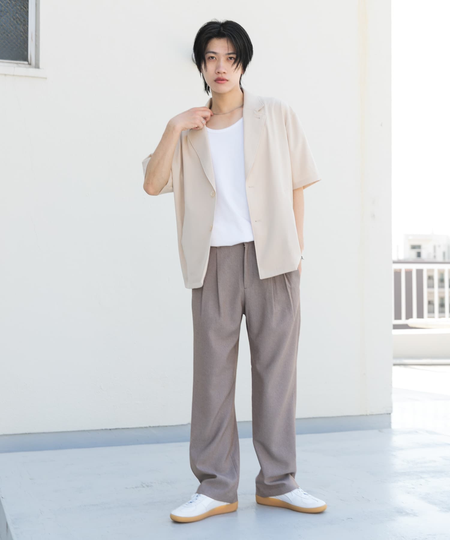 身長：176cm サイズ：L