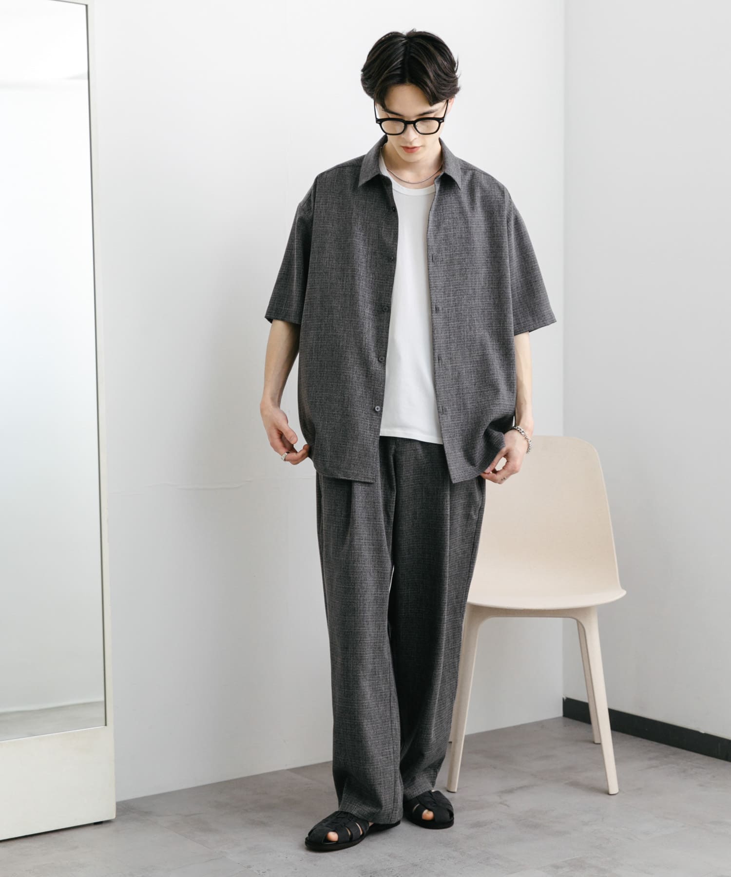 身長：173cm サイズ：L