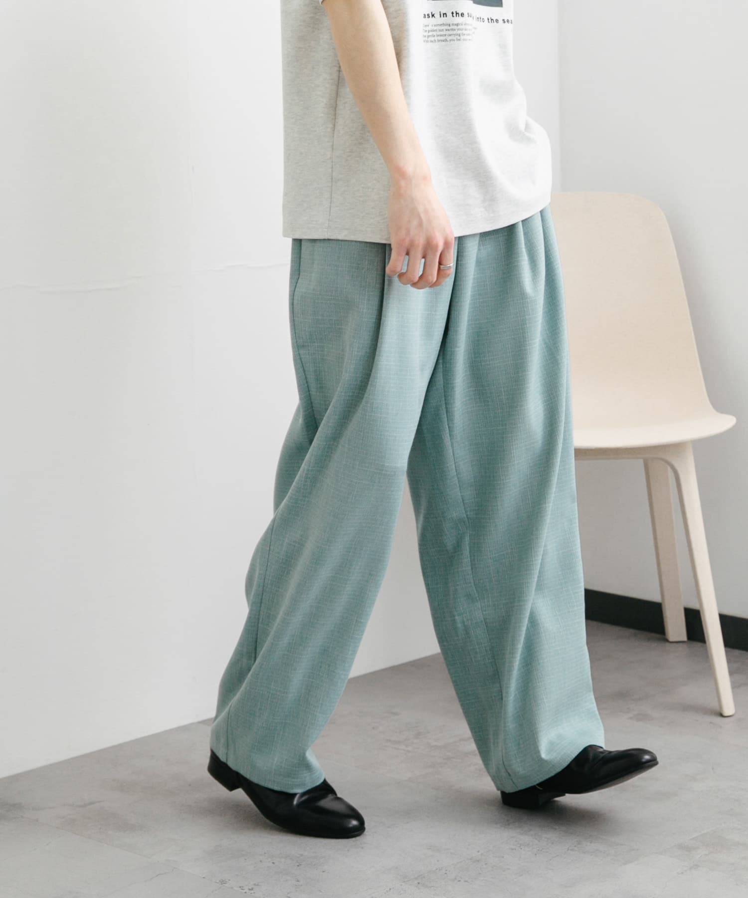 身長：173cm サイズ：L