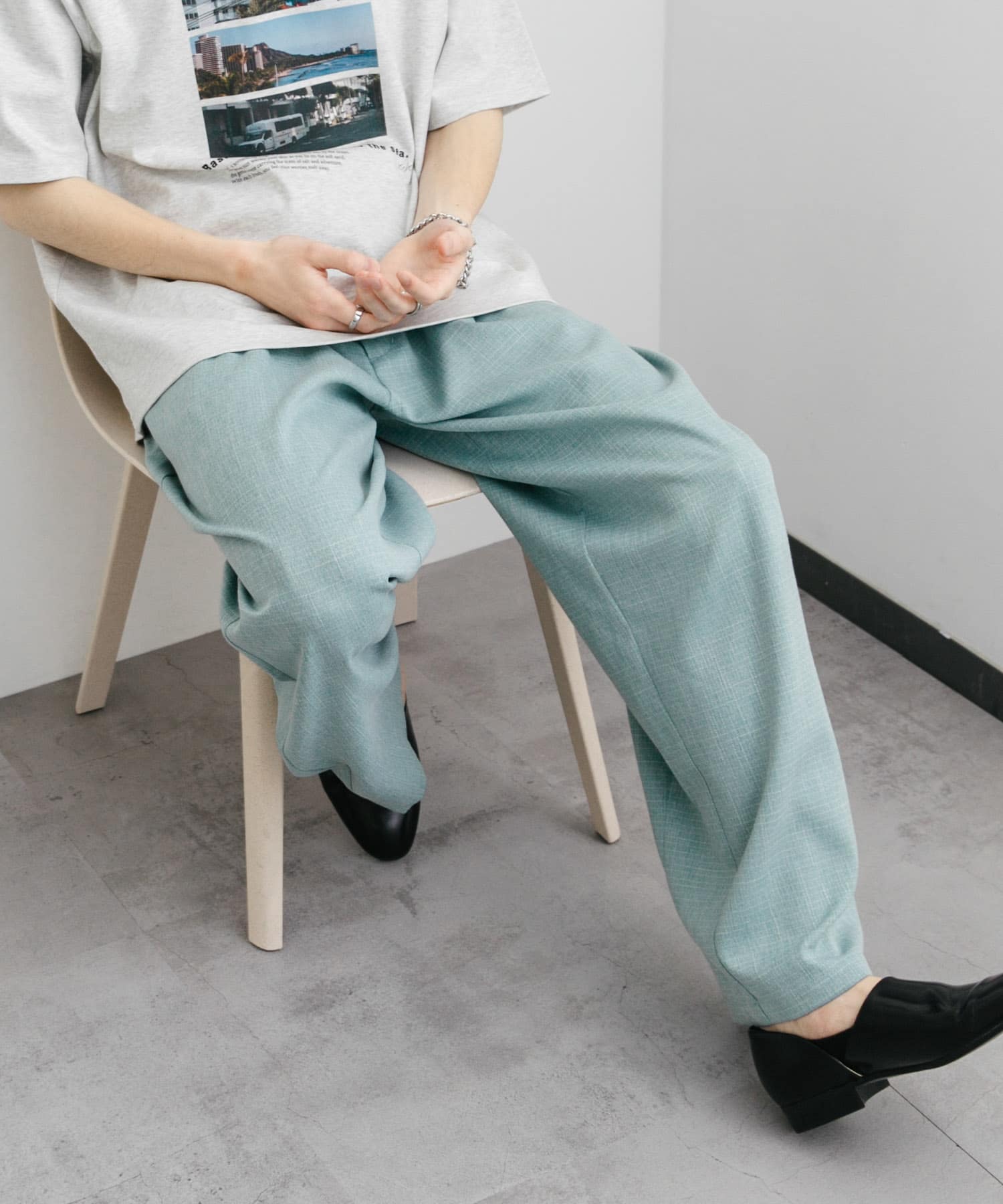 身長：173cm サイズ：L