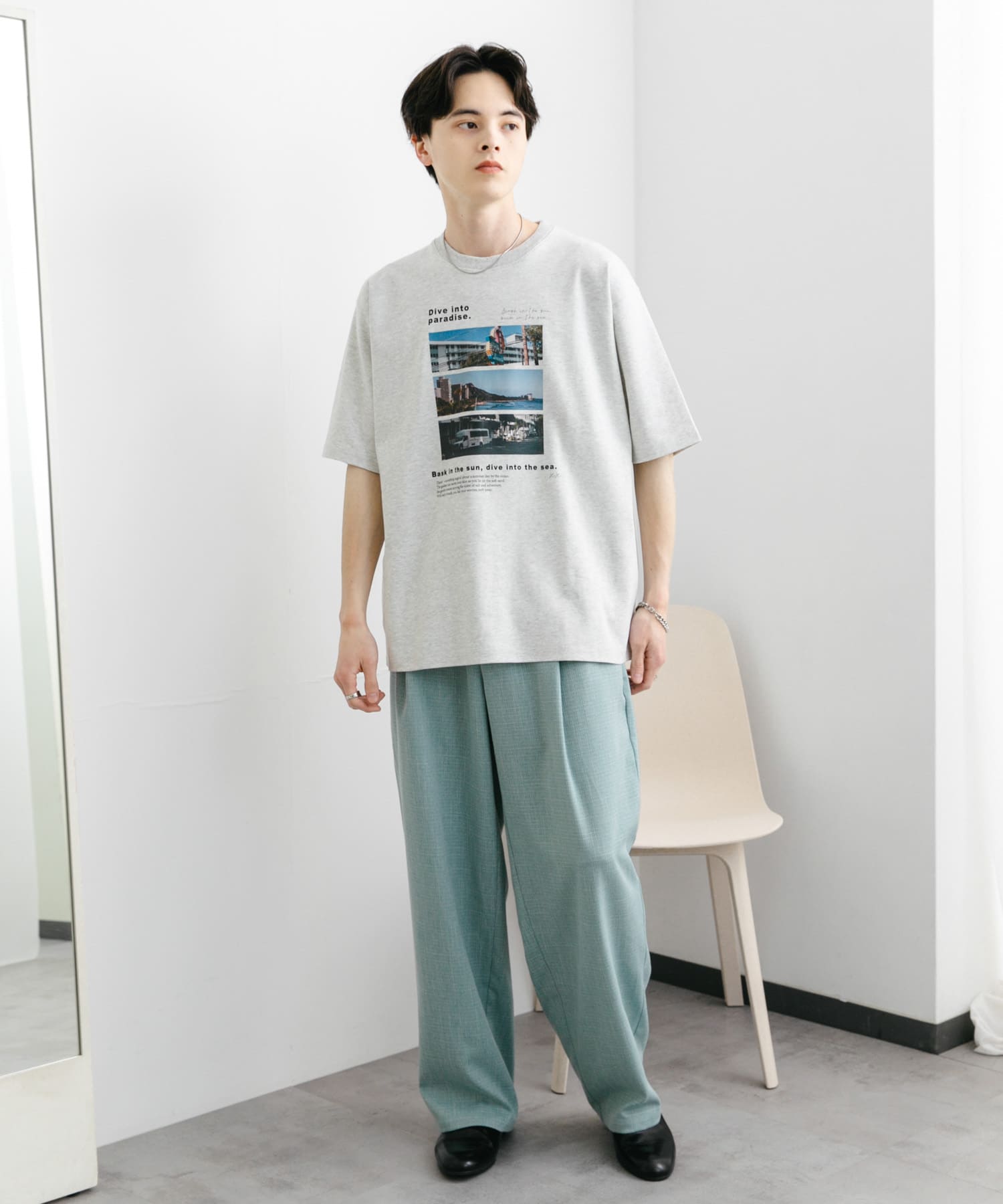 身長：173cm サイズ：L