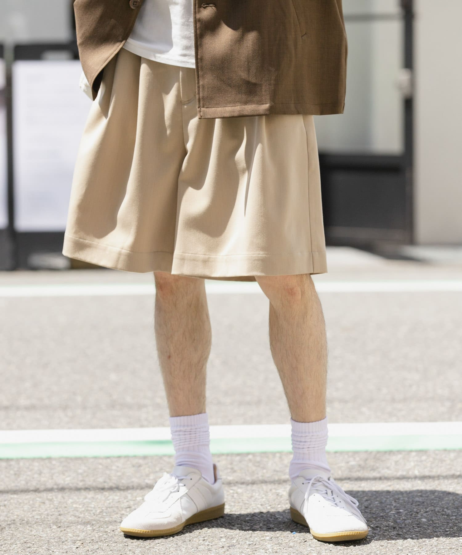 ワイドバギーショーツ