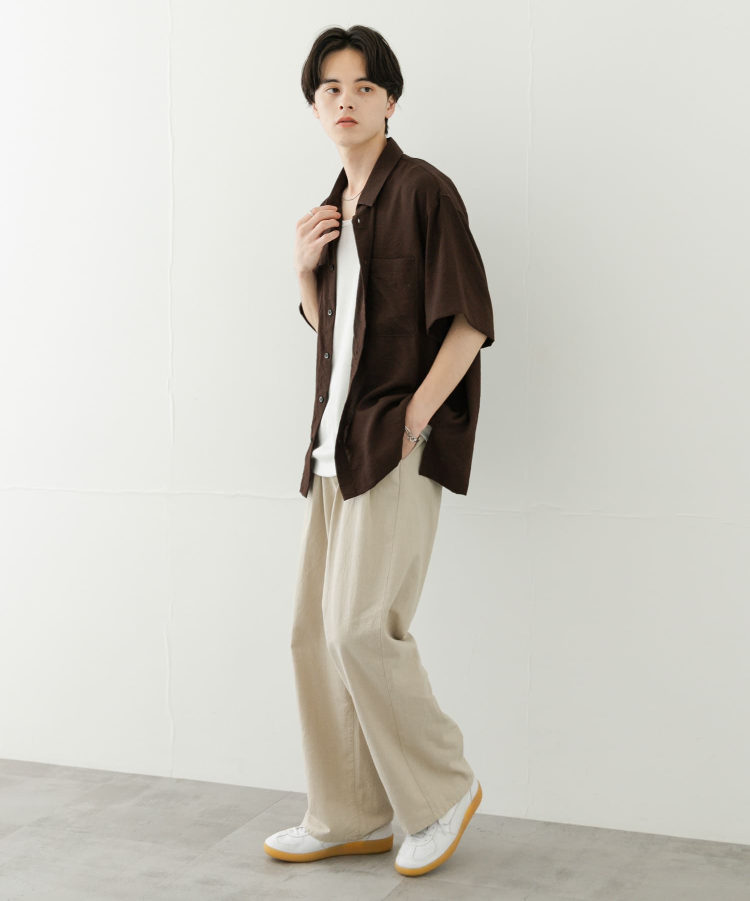 身長：173cm サイズ：L