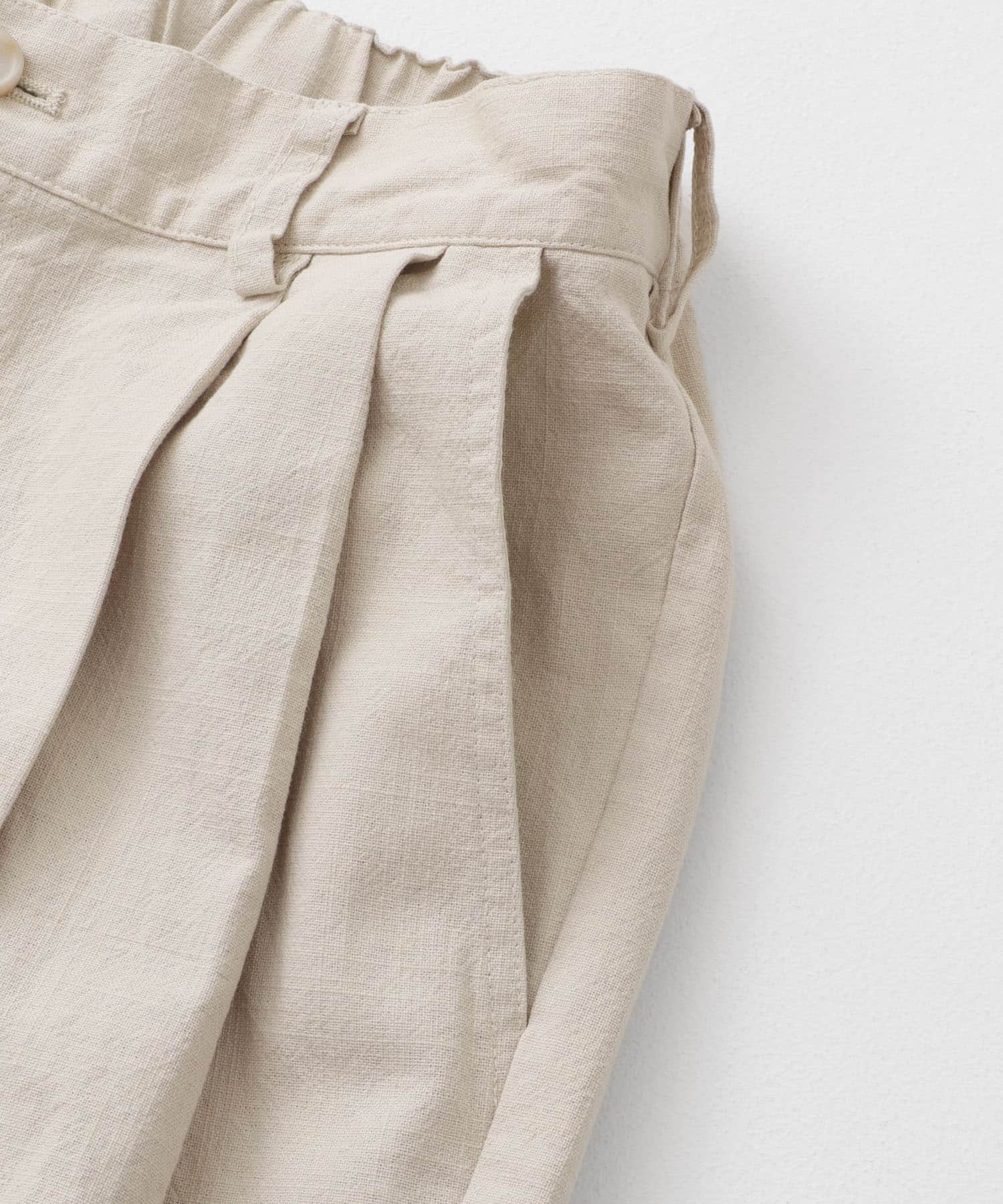 ドライタッチワイドパンツ GREIGE M