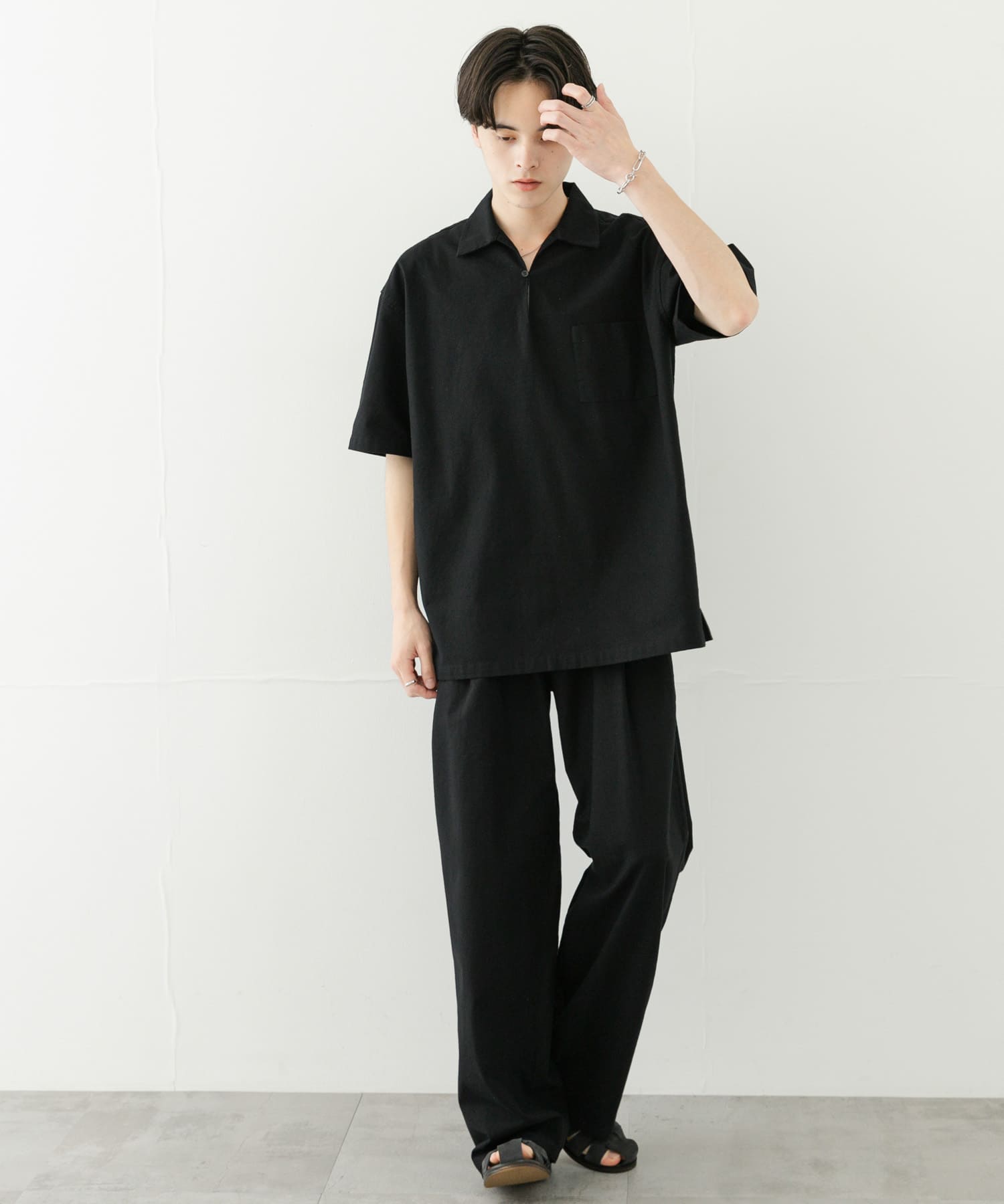 身長：173cm サイズ：L