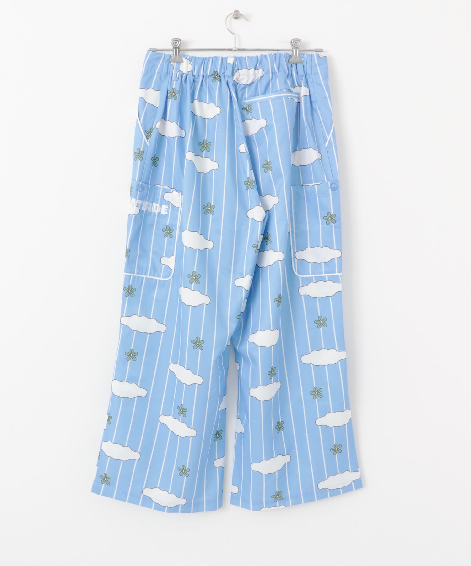 『別注』OATSIDE×SENSE OF PLACE　カーゴパンツ BLUE M