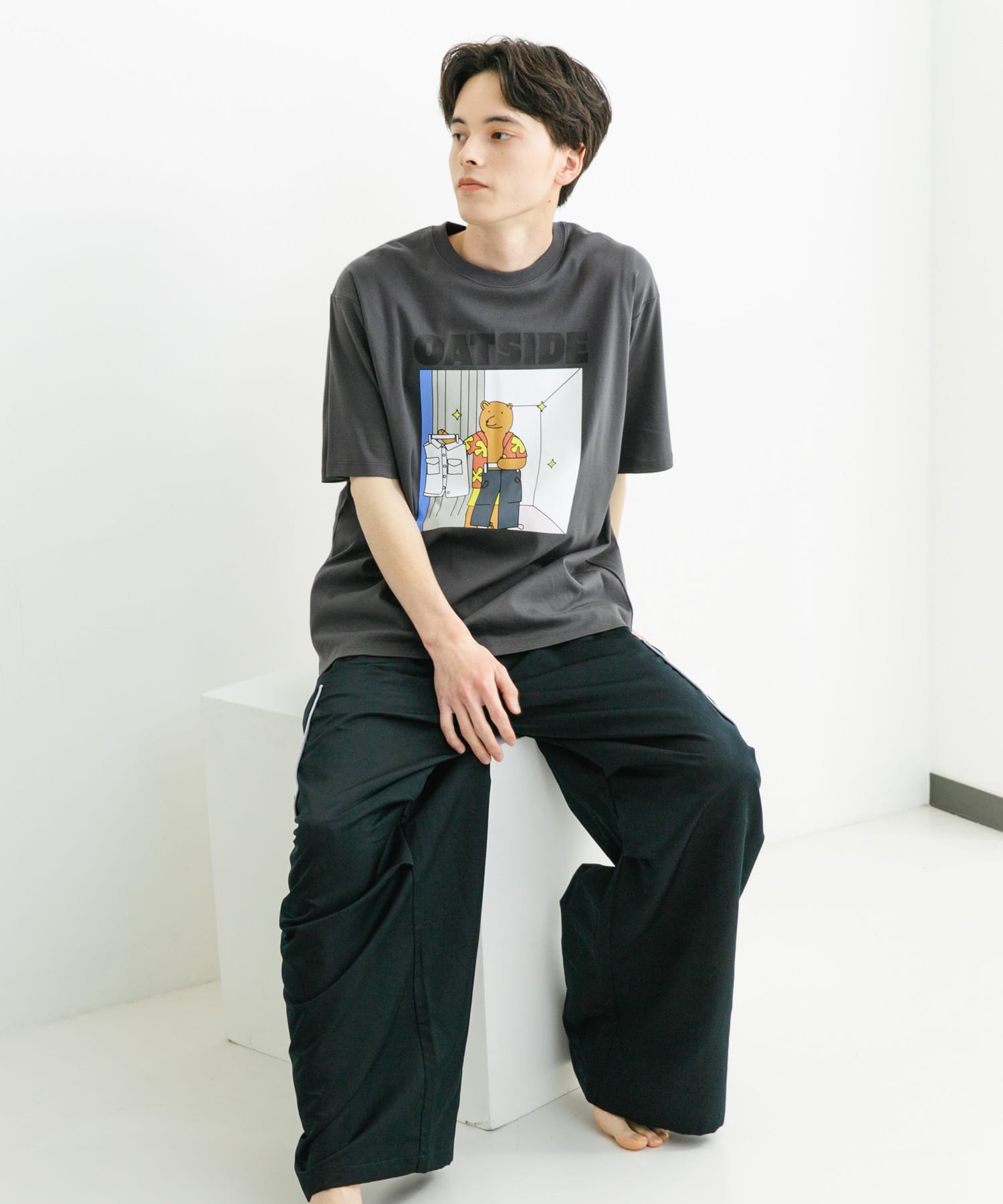 身長：173cm サイズ：L
