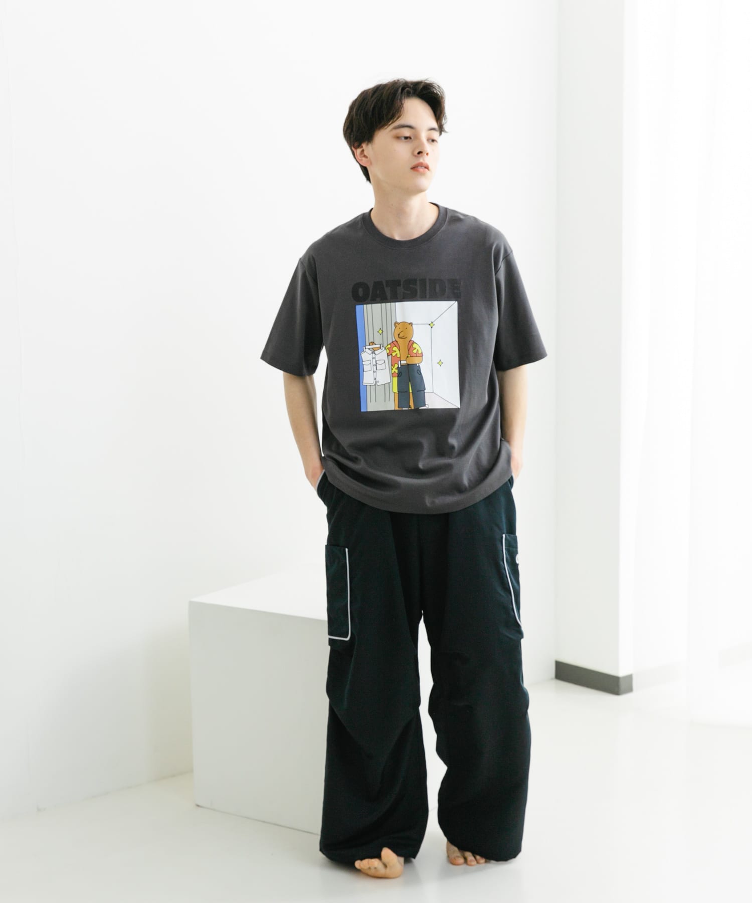 身長：173cm サイズ：L