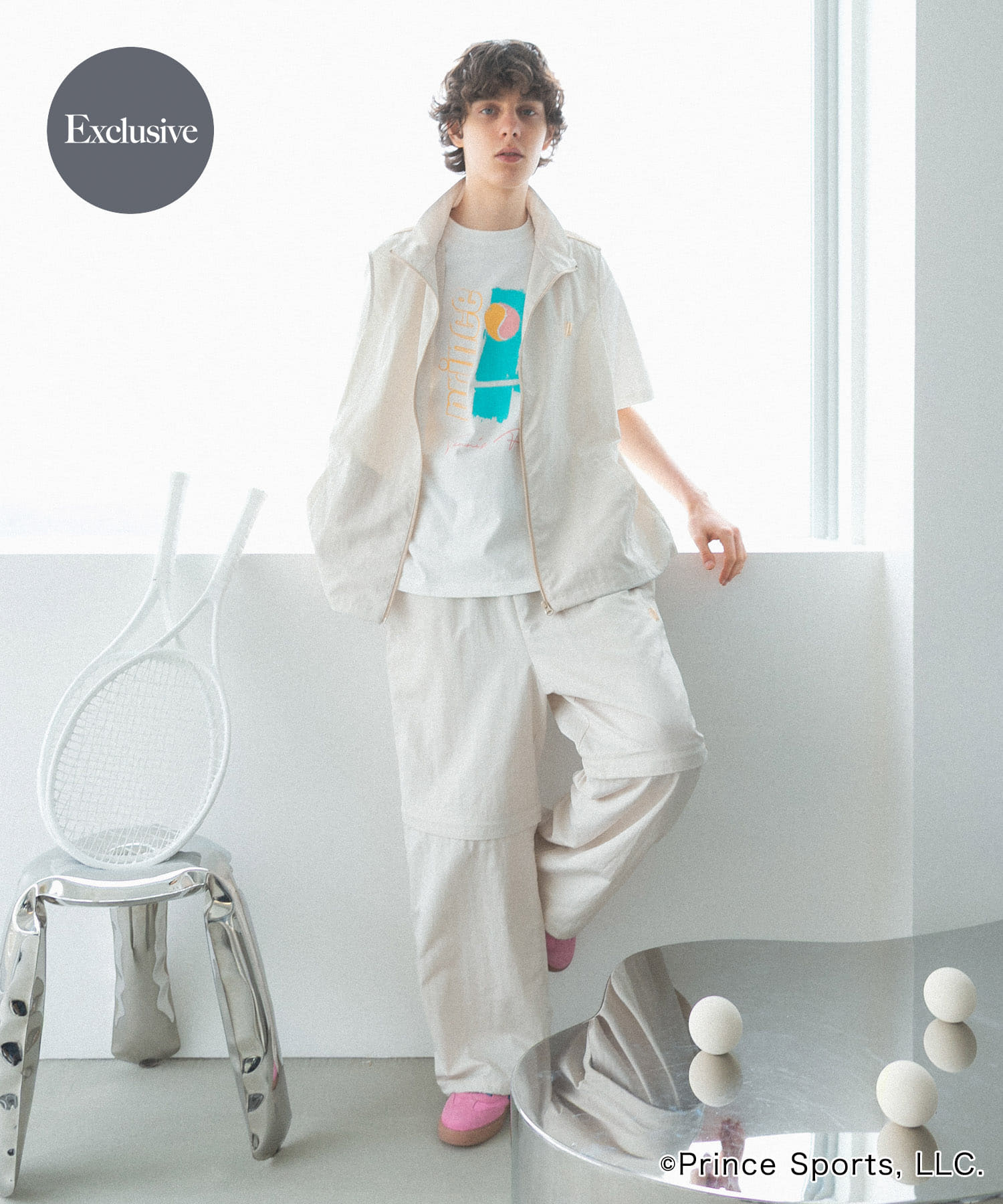 『別注』prince　2WAYトラックパンツ